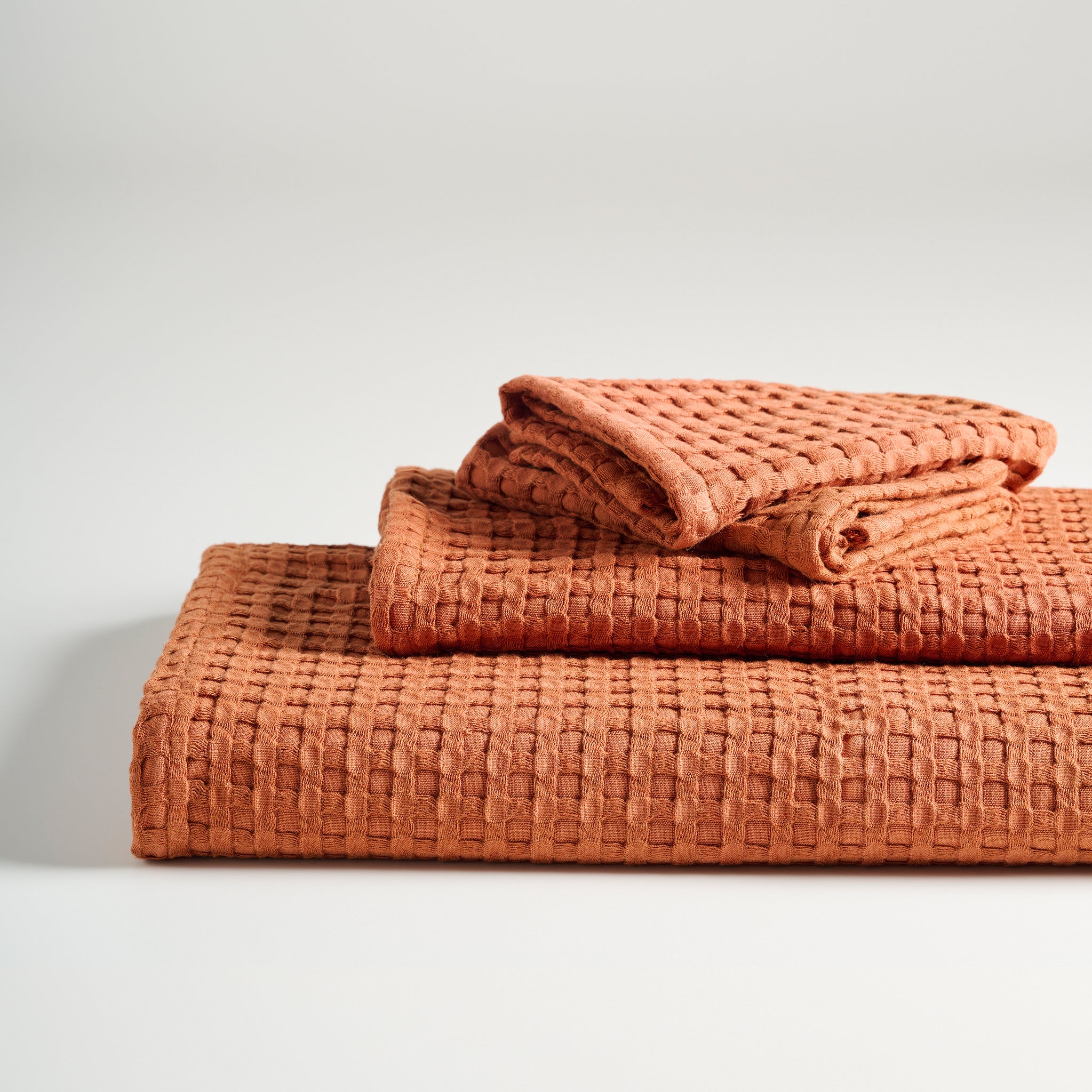 Honeycomb | Cotton Bamboo | Waffle | Bath Set