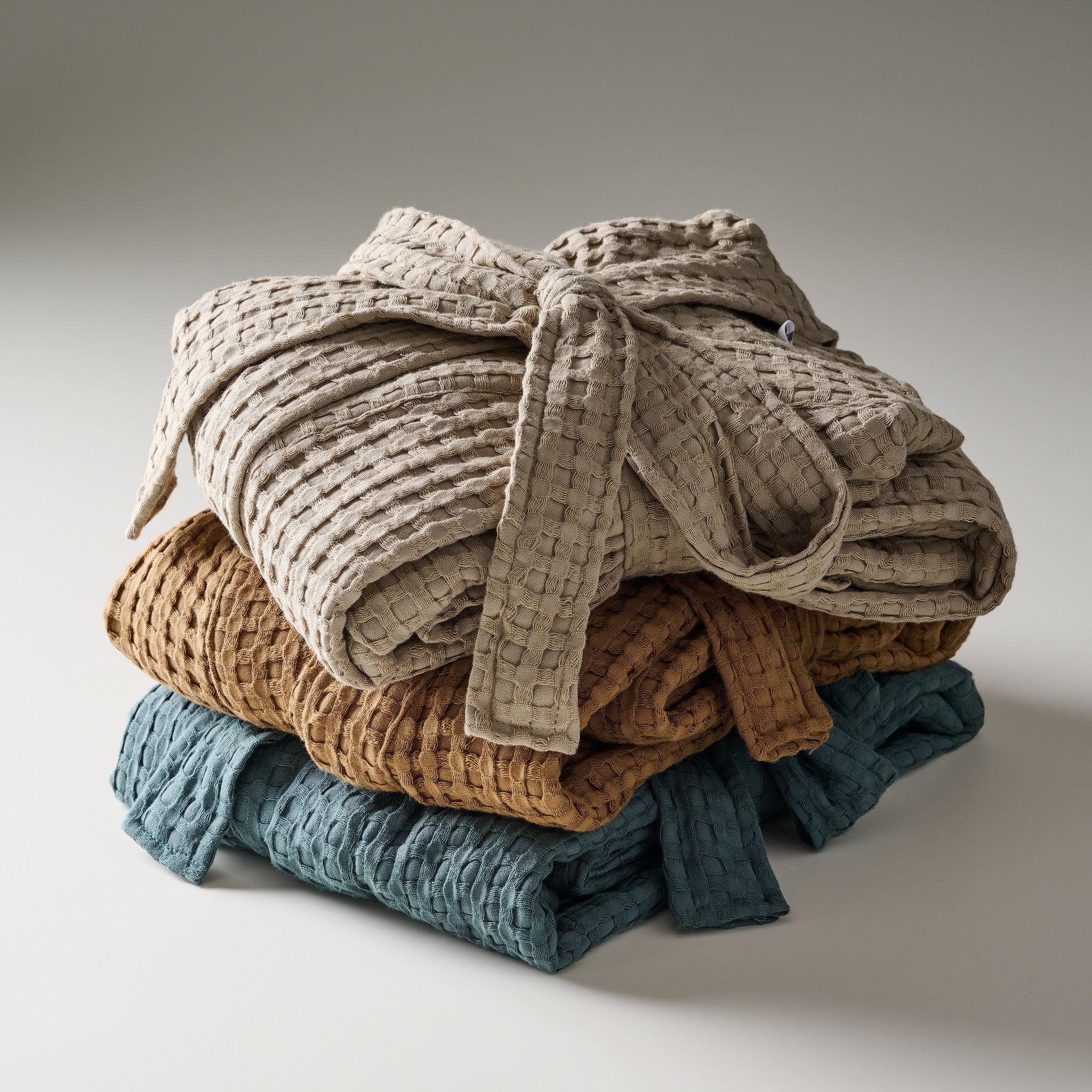 Ease Robe | Cotton Bamboo | Waffle | Bathrobe
