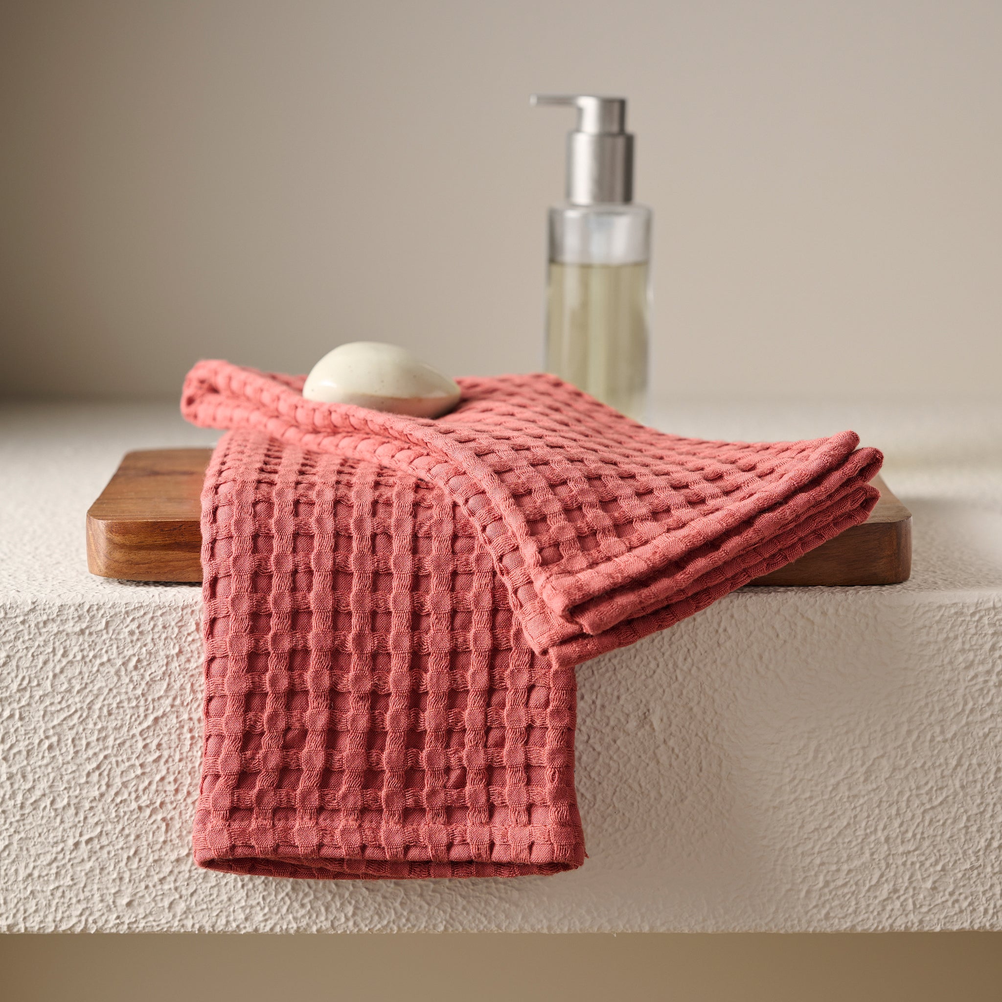 Mosaic | Cotton Bamboo | Waffle | Hand Towel