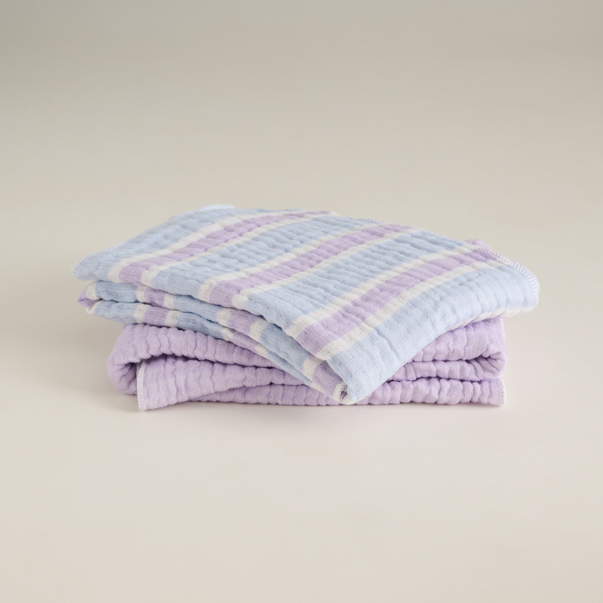 Candy Cane | Cotton Gauze | Bath Set