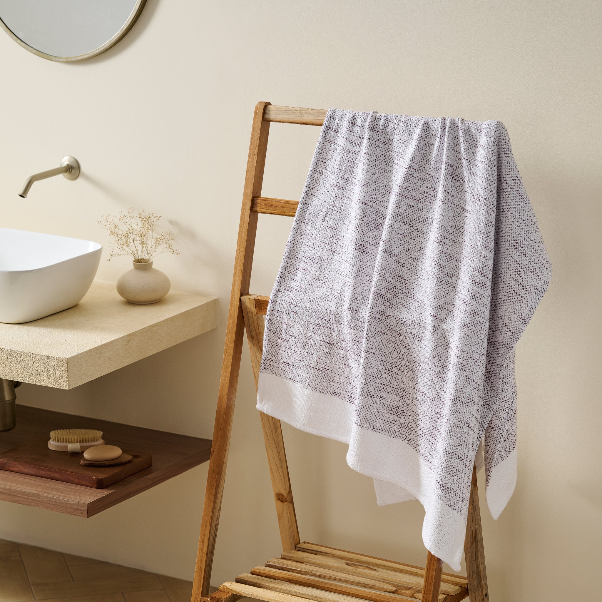 Lattice | Cotton | Slub | Bath Towel