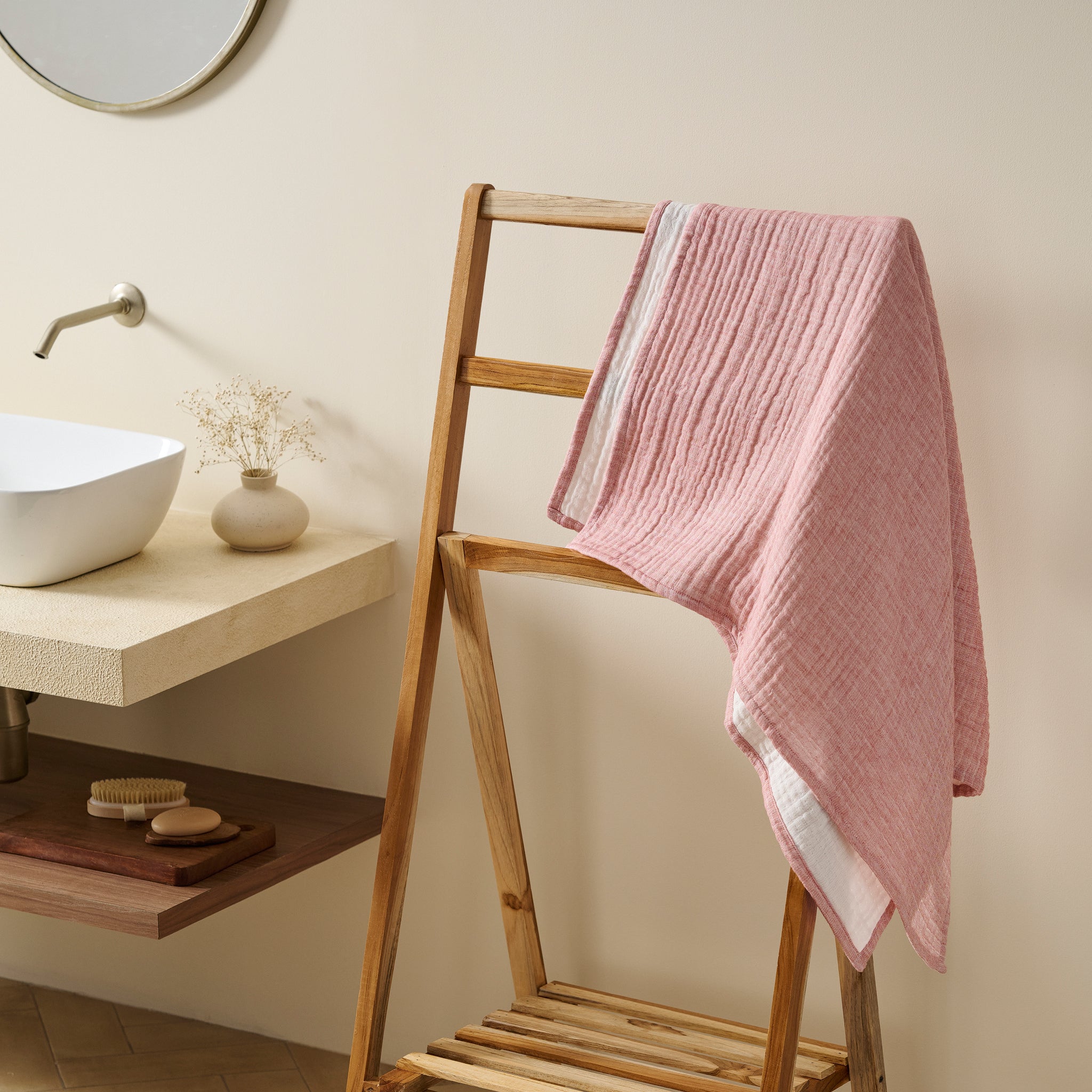 Opal | Cotton | Gauze | Bath Towel