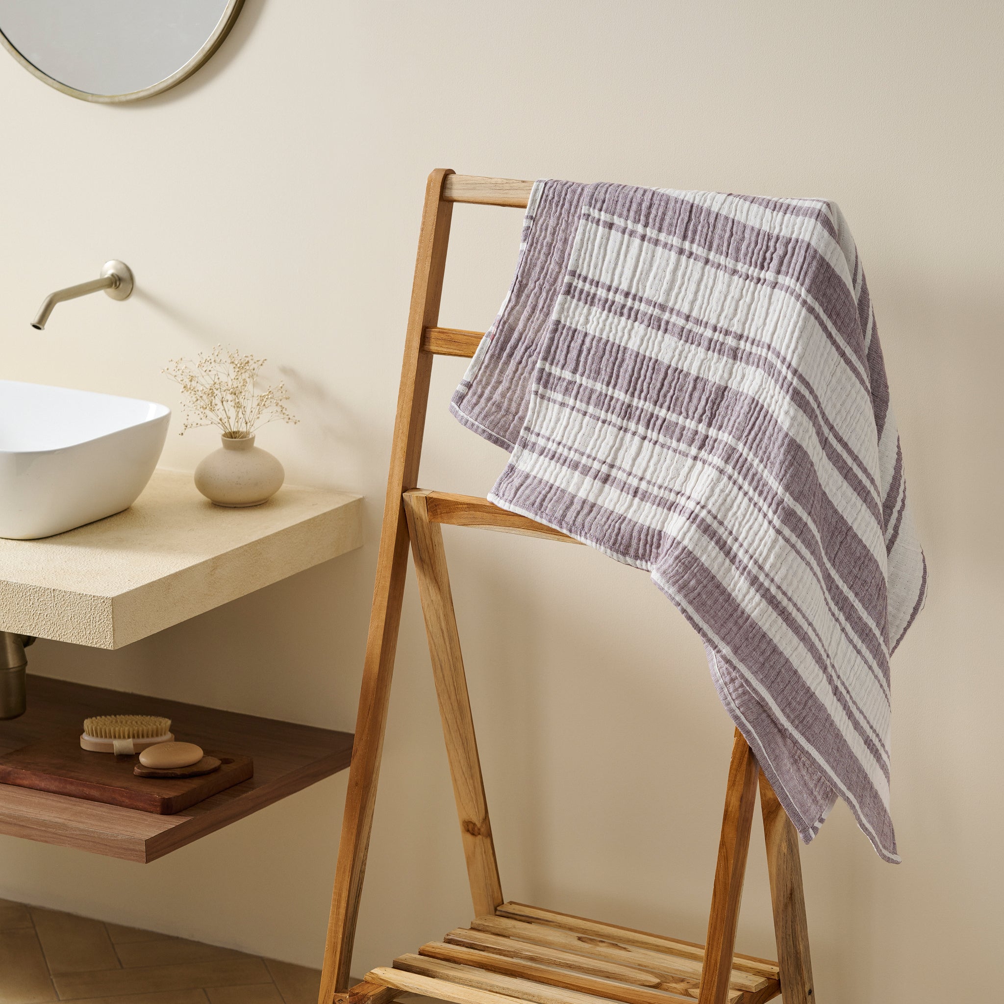 Trace | Cotton | Gauze | Bath Towel