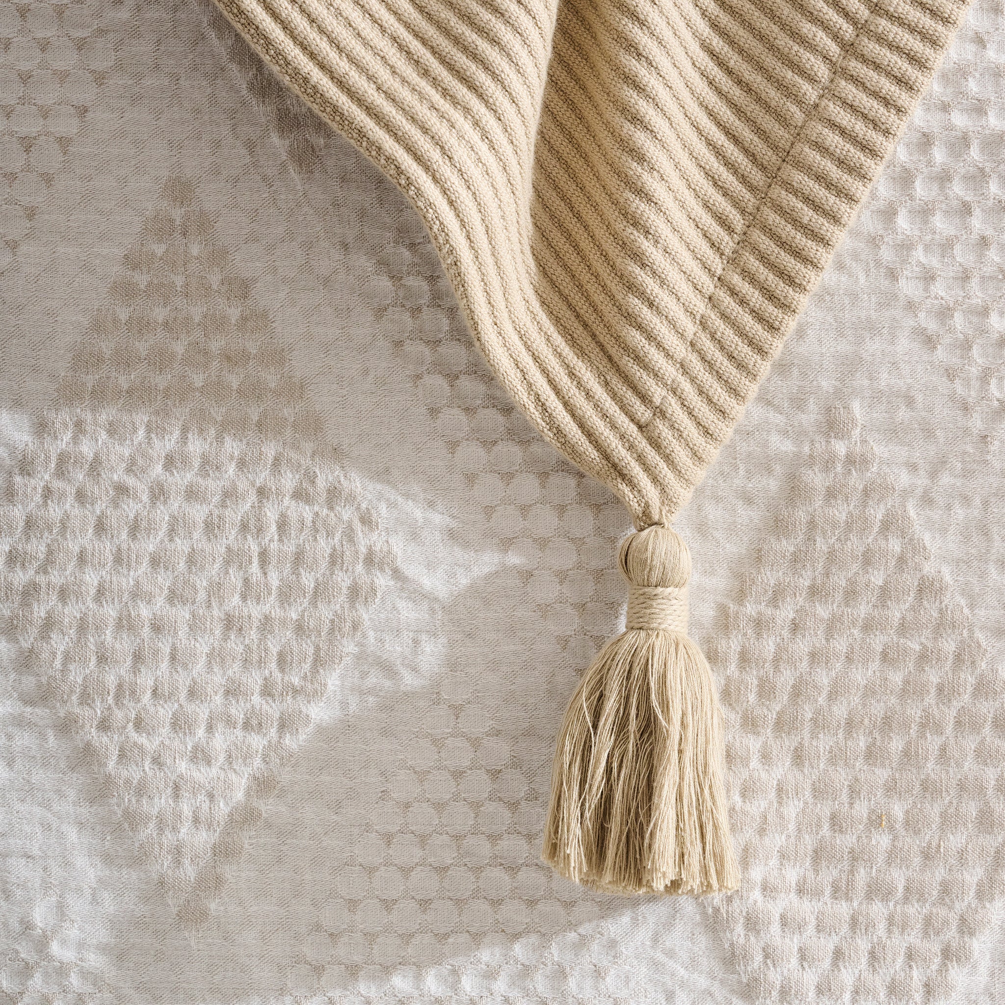 Corn Row | Cotton Bamboo | Cord Rib | Throw