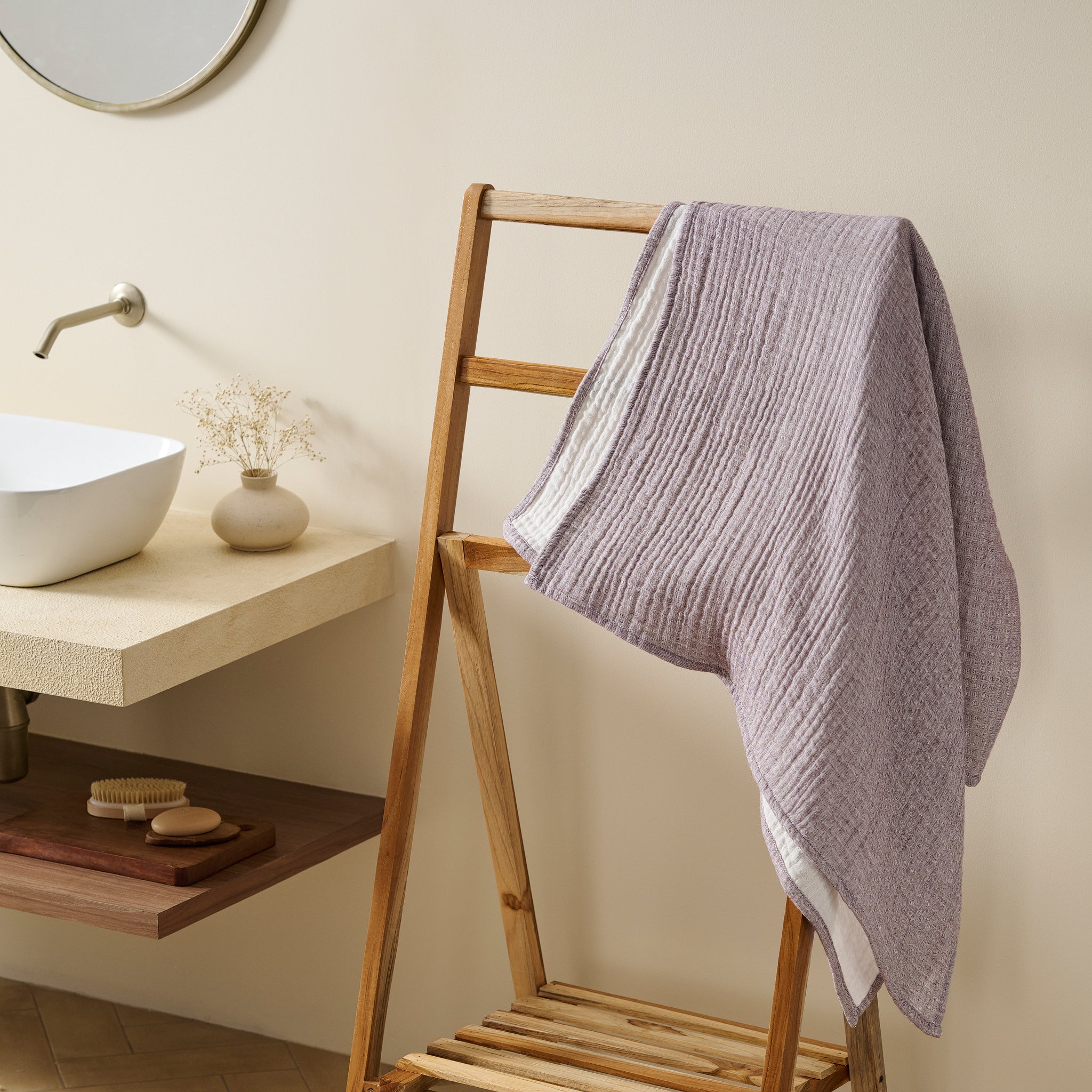 Opal | Cotton | Gauze | Bath Set