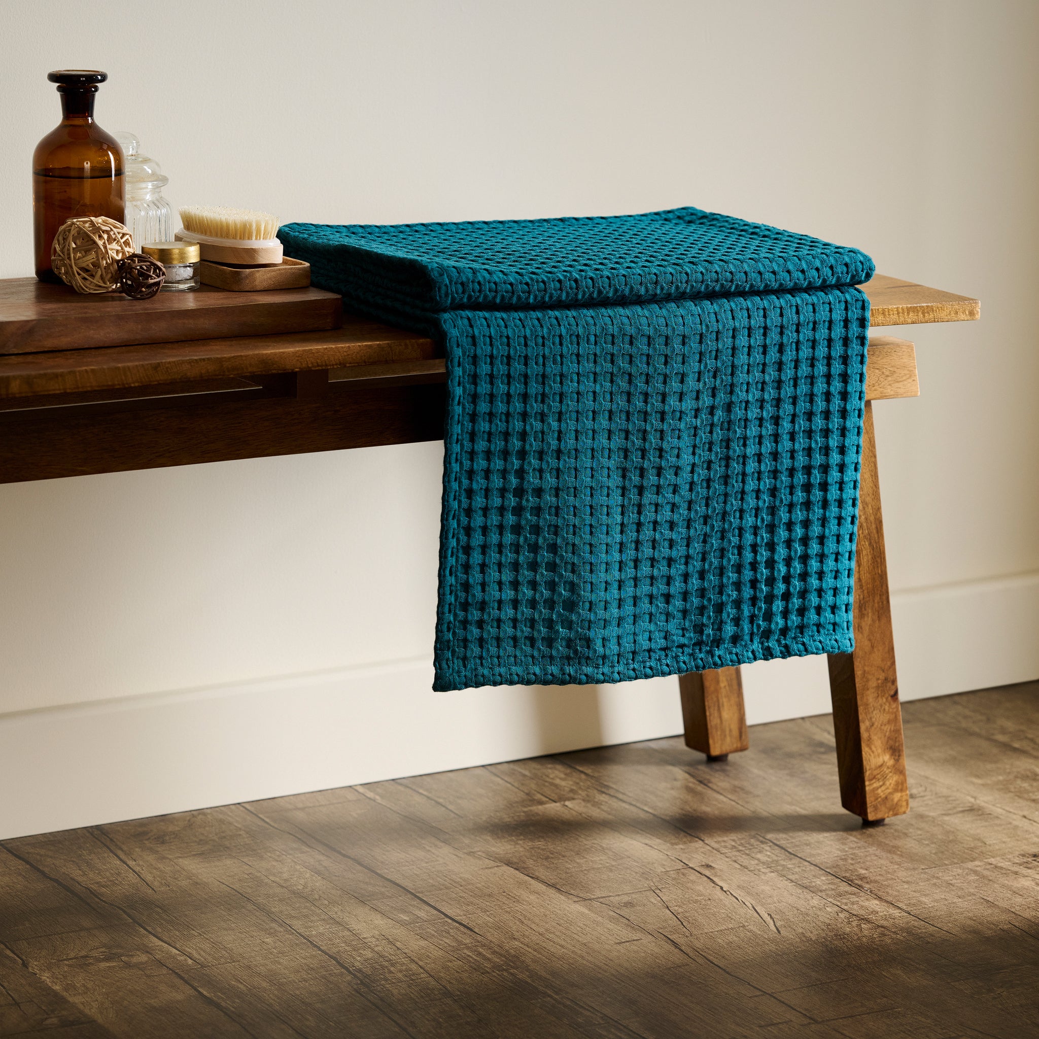 Mosaic | Cotton Bamboo | Waffle | Bath Towel