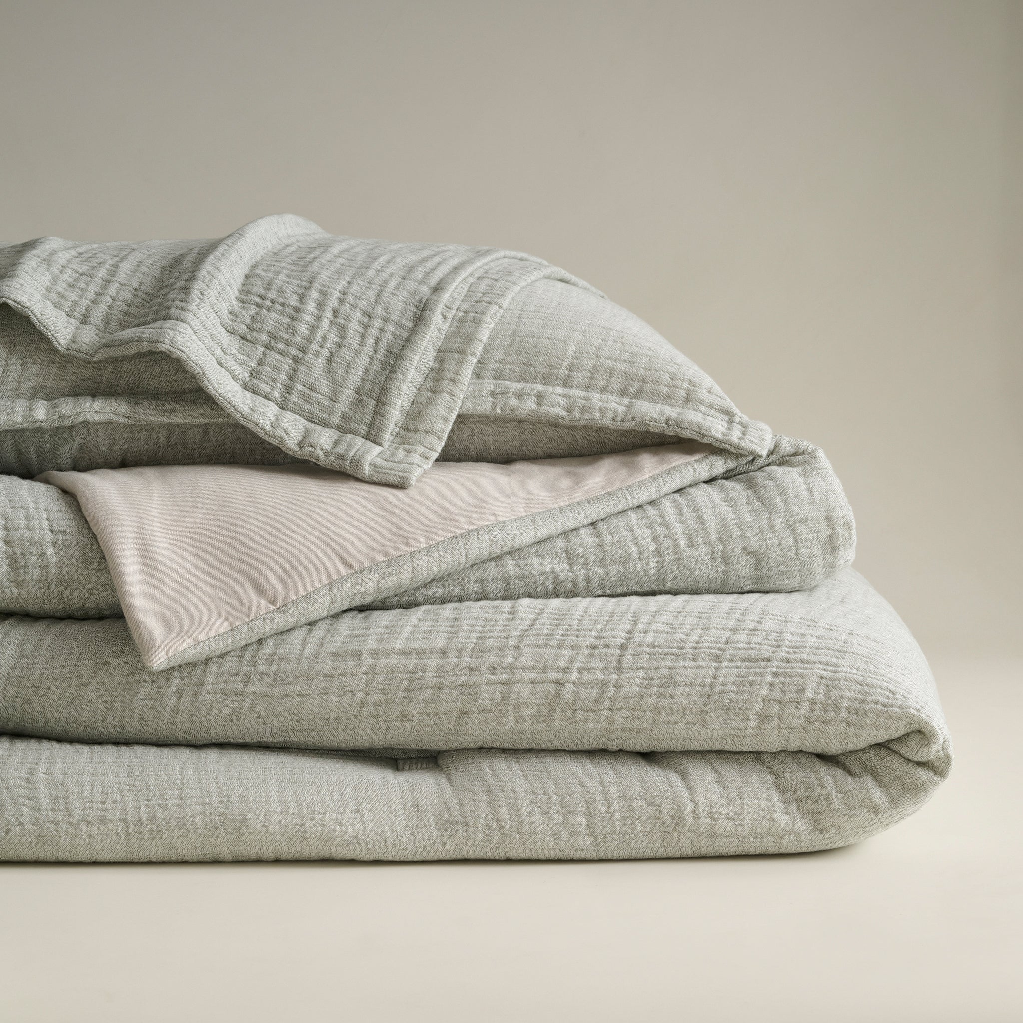 Oyster | Cotton | Gauze | Comforter