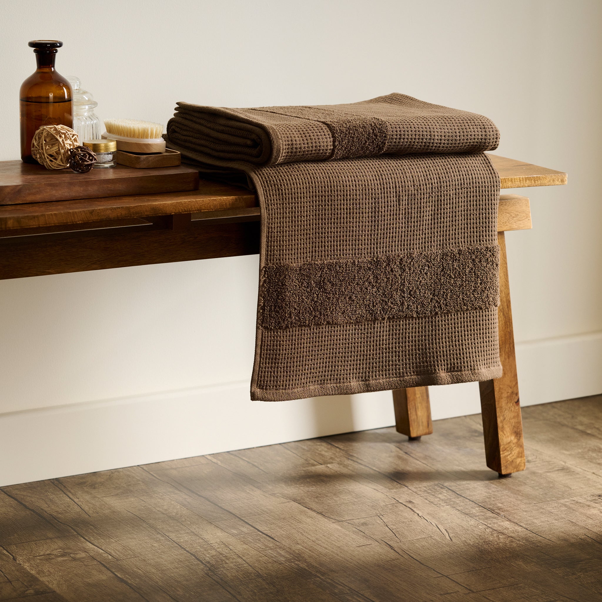Pocket Square | Cotton | Waffle Terry | Bath Towel
