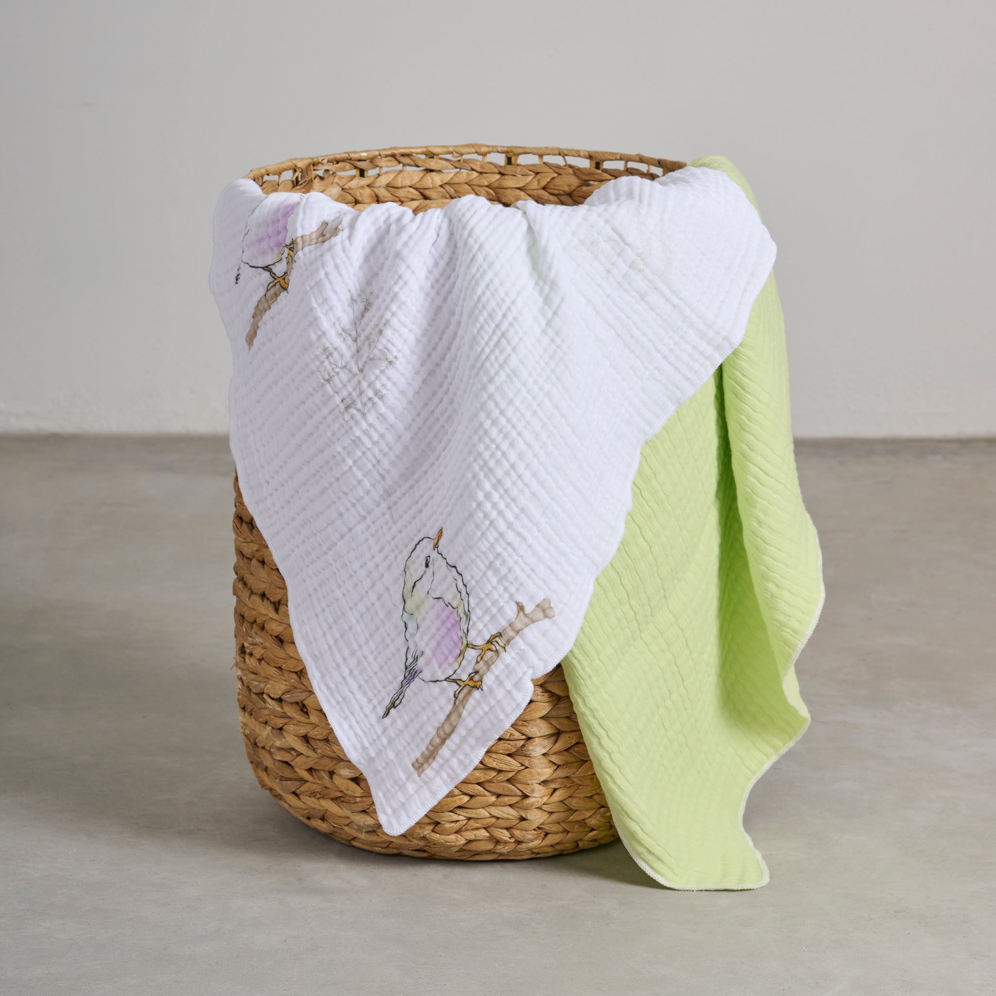 Little Bird | Cotton Gauze | Bath Set
