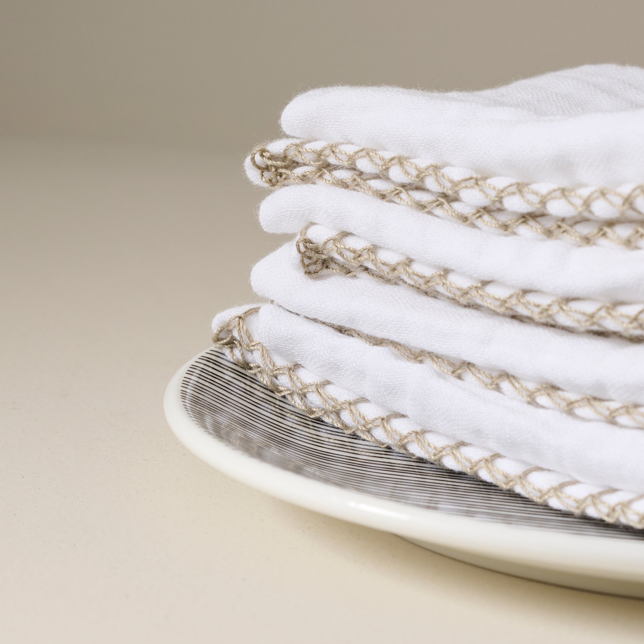 Clay | Cotton Gauze | Face Towel