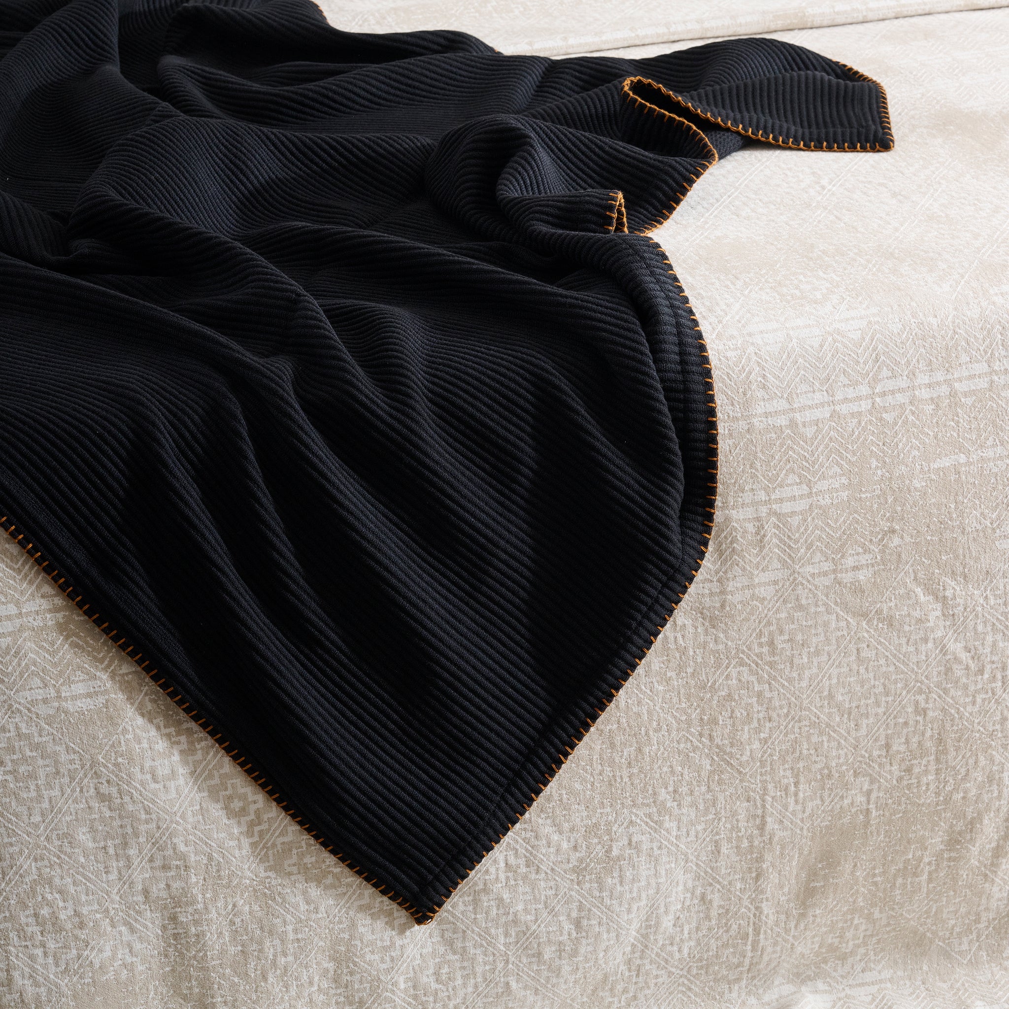 Pepper Whip | Cotton Bamboo | Cord Rib | Throw