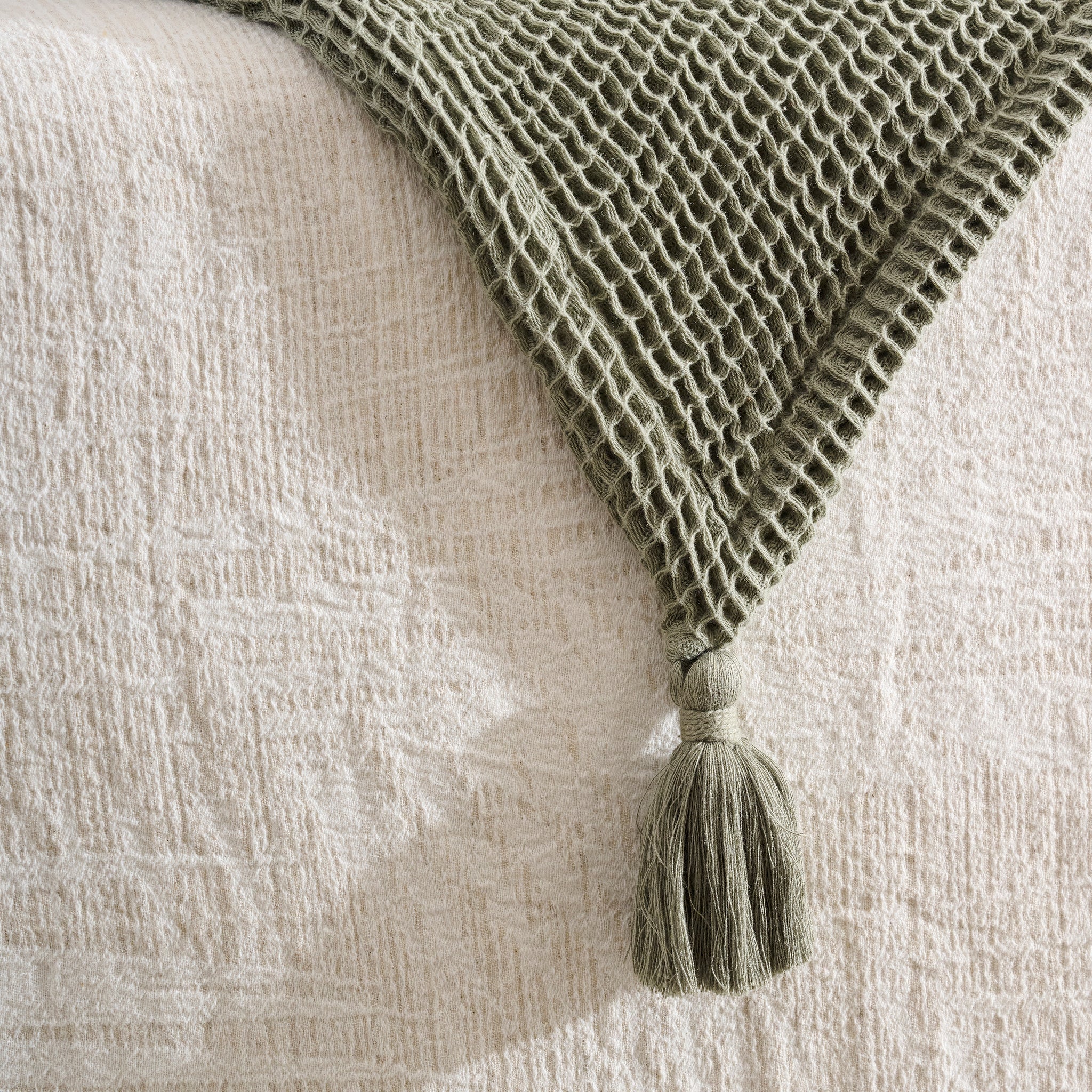 Sea Sponge | Cotton | Waffle | Throw