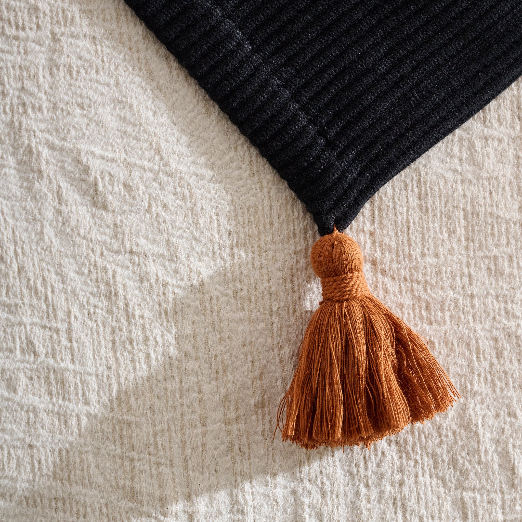 Pepper Plume | Cotton Bamboo | Cord Rib | Throw