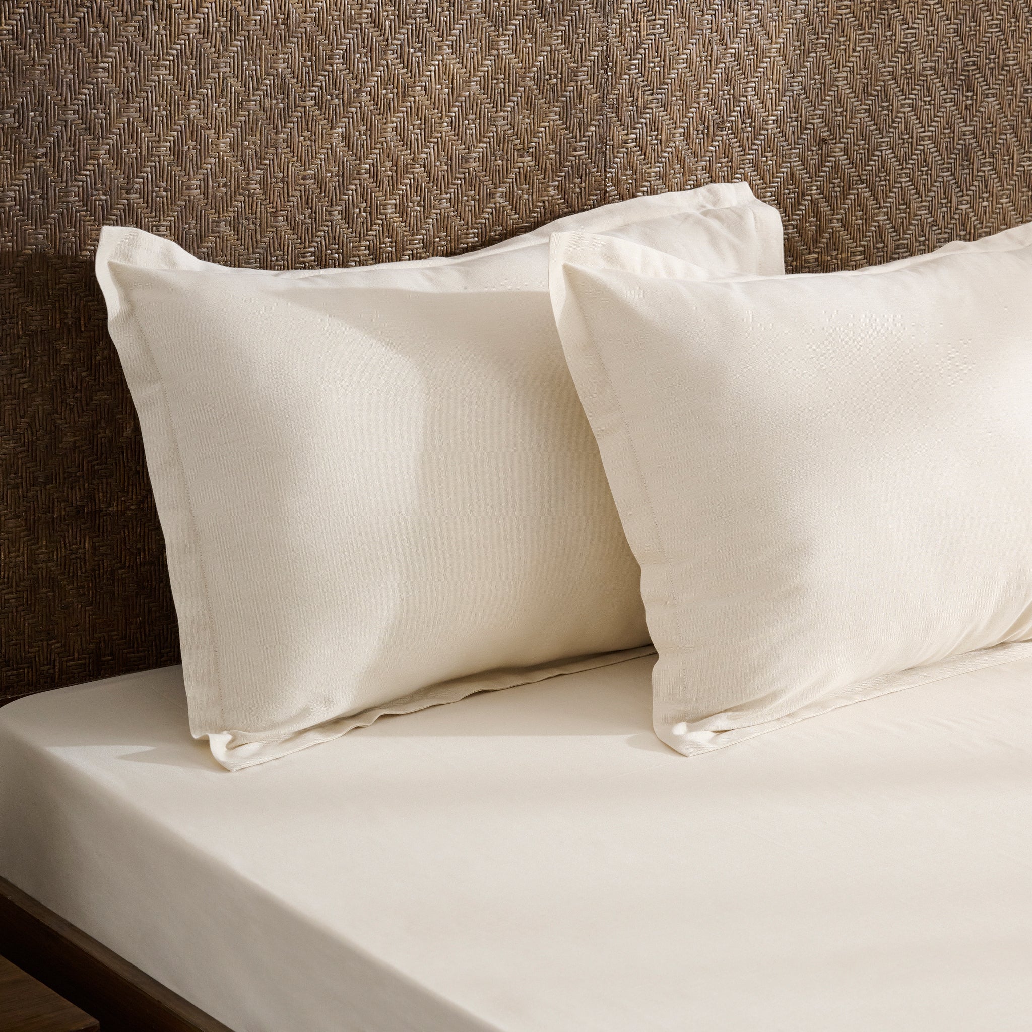 Palm Shadow | Cotton Linen | Jacquard | Bed Set