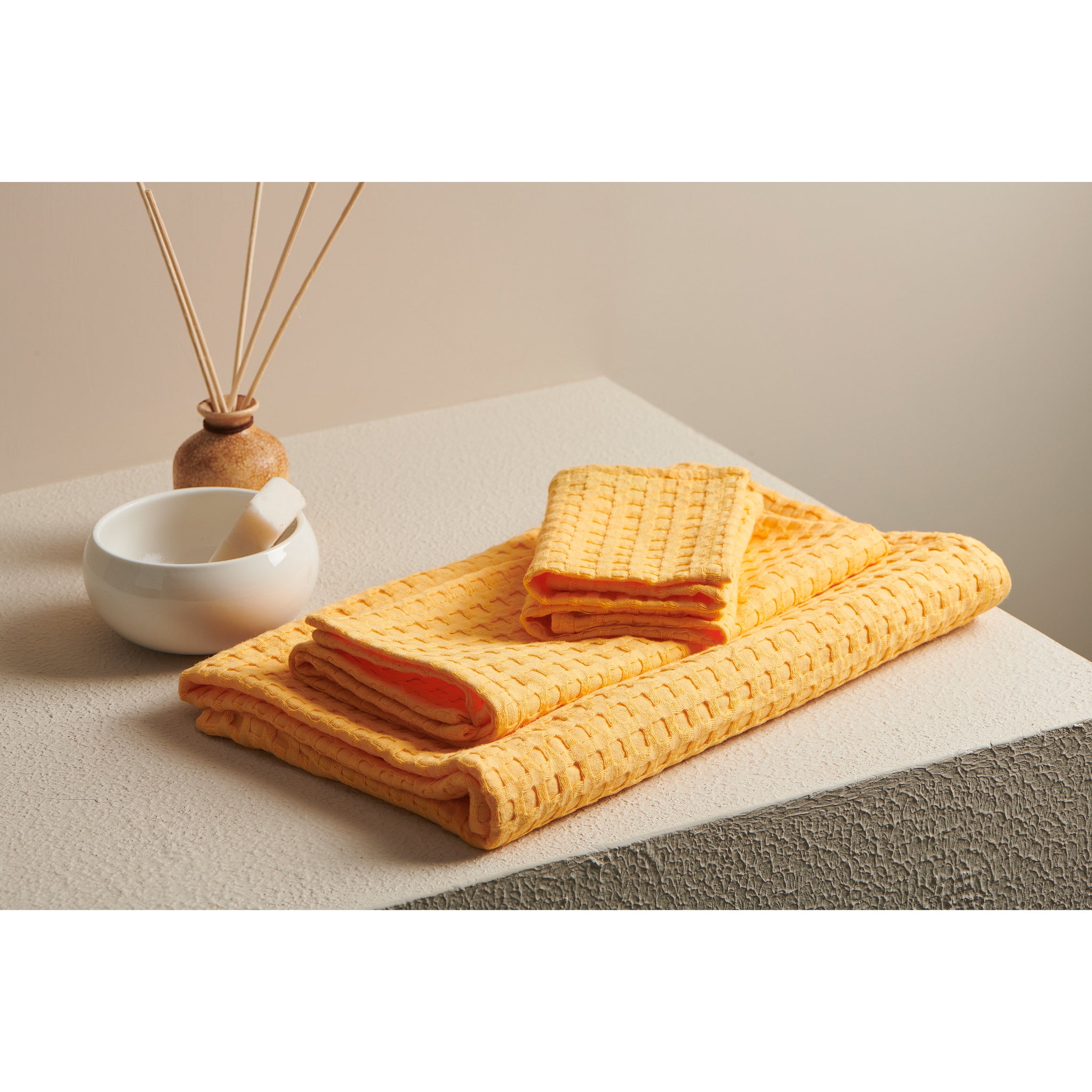 Pixel | Cotton | Waffle | Towel