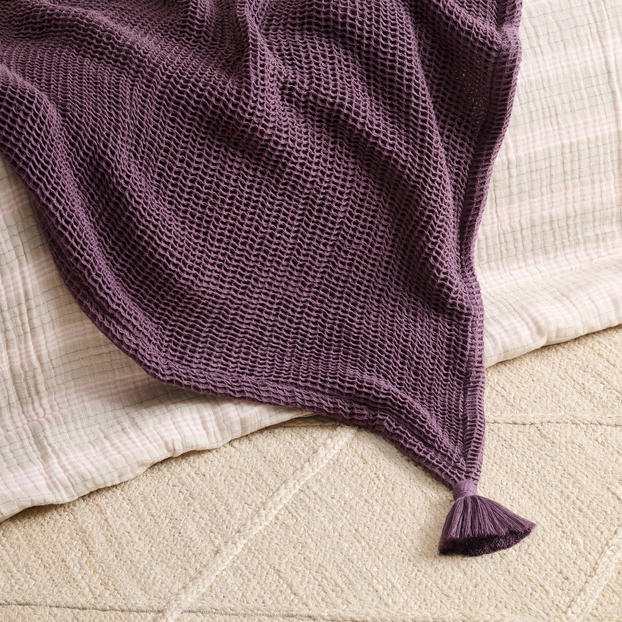Sea Sponge | Cotton | Waffle | Throw