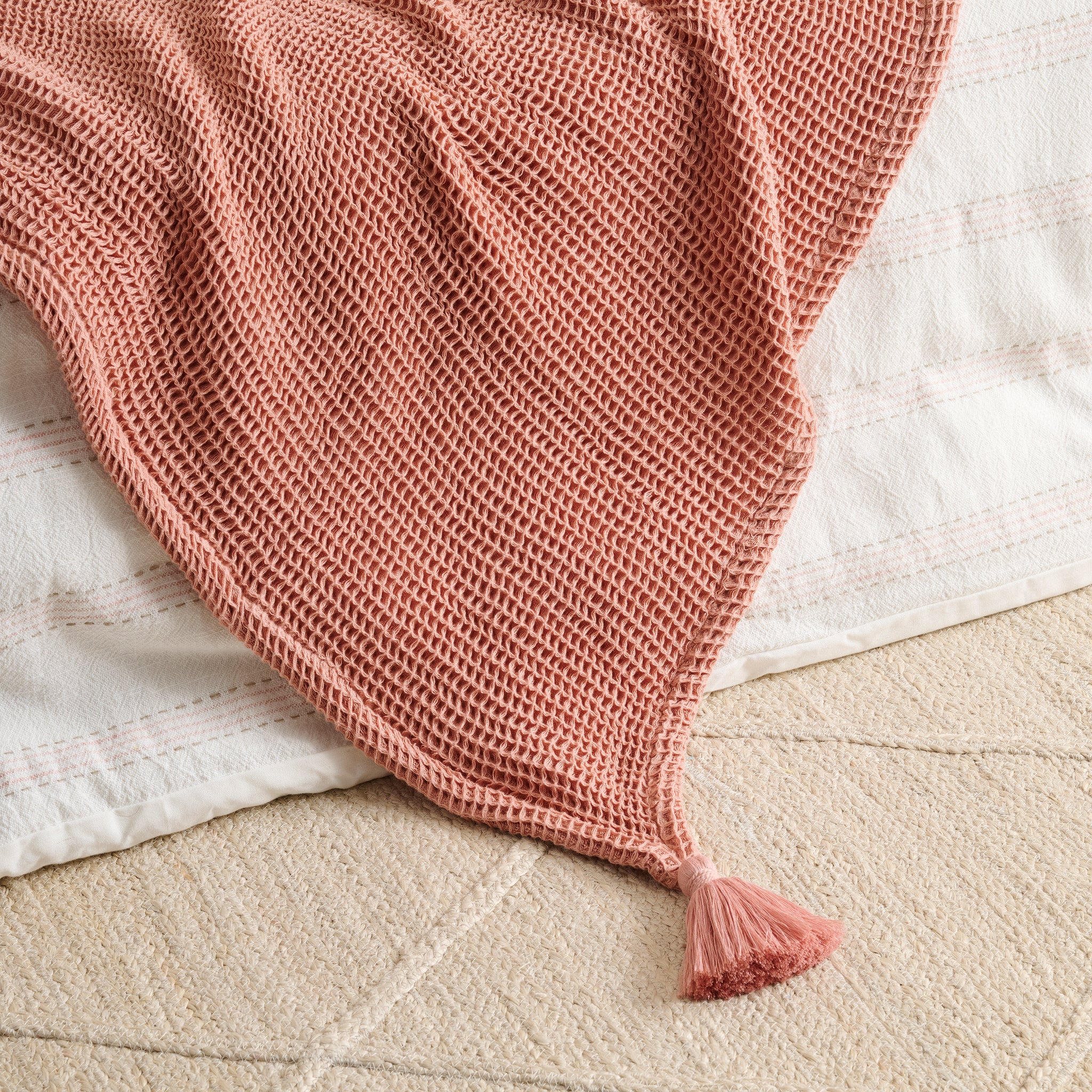 Sea Sponge | Cotton | Waffle | Throw