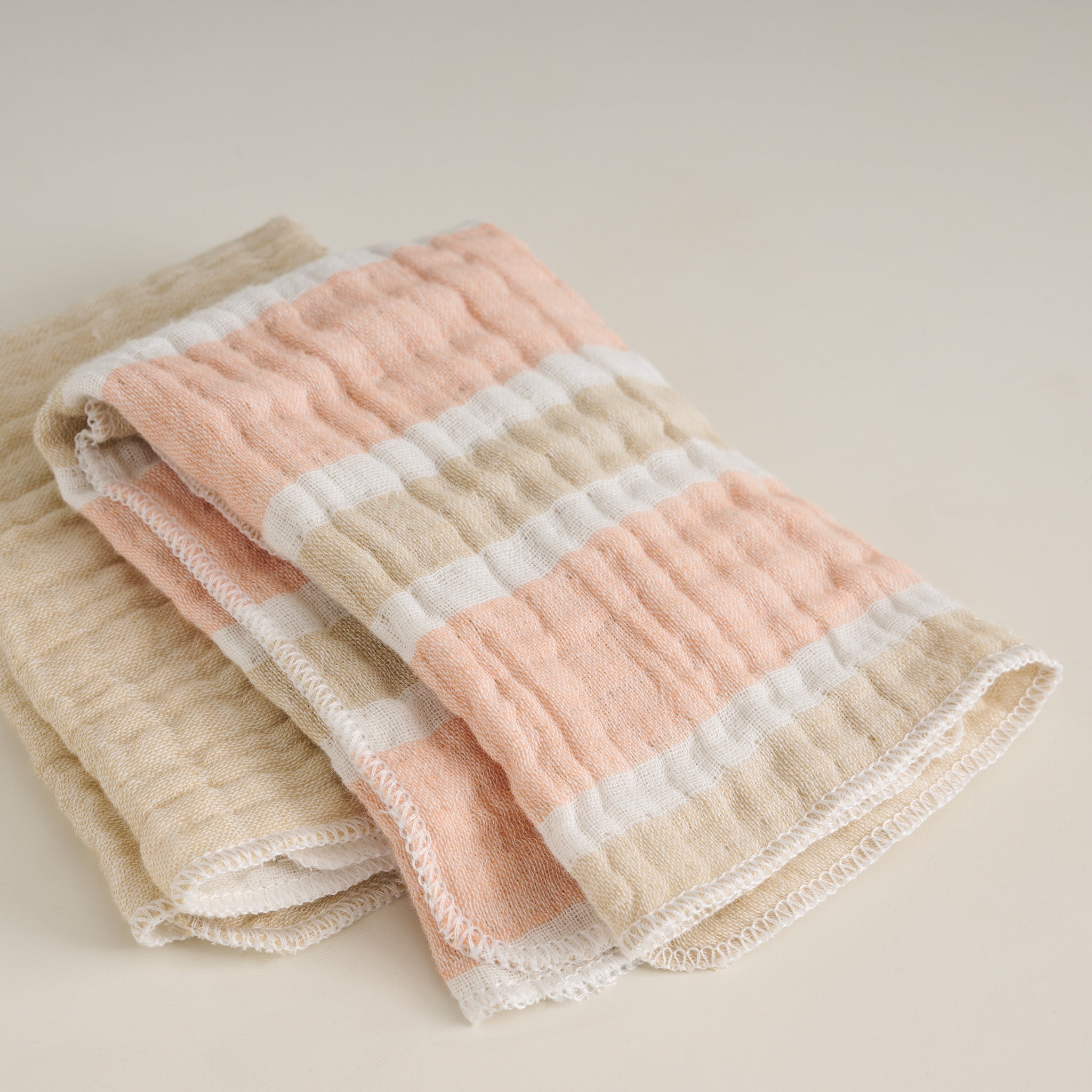 Candy Cane | Cotton Gauze | Bath Set