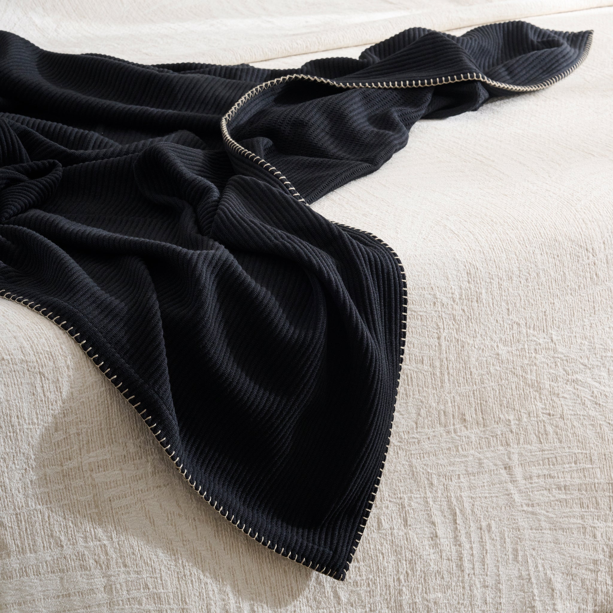 Pepper Whip | Cotton Bamboo | Cord Rib | Throw