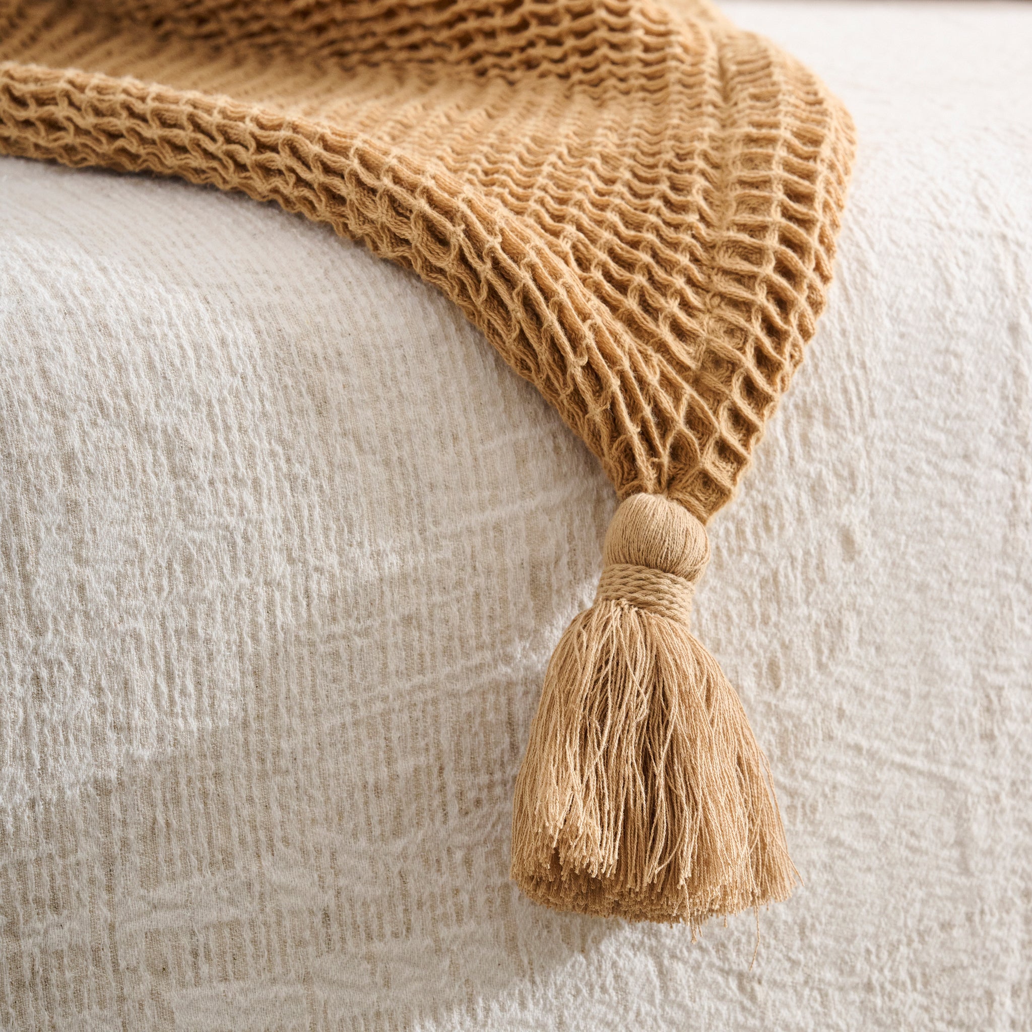 Sea Sponge | Cotton | Waffle | Throw