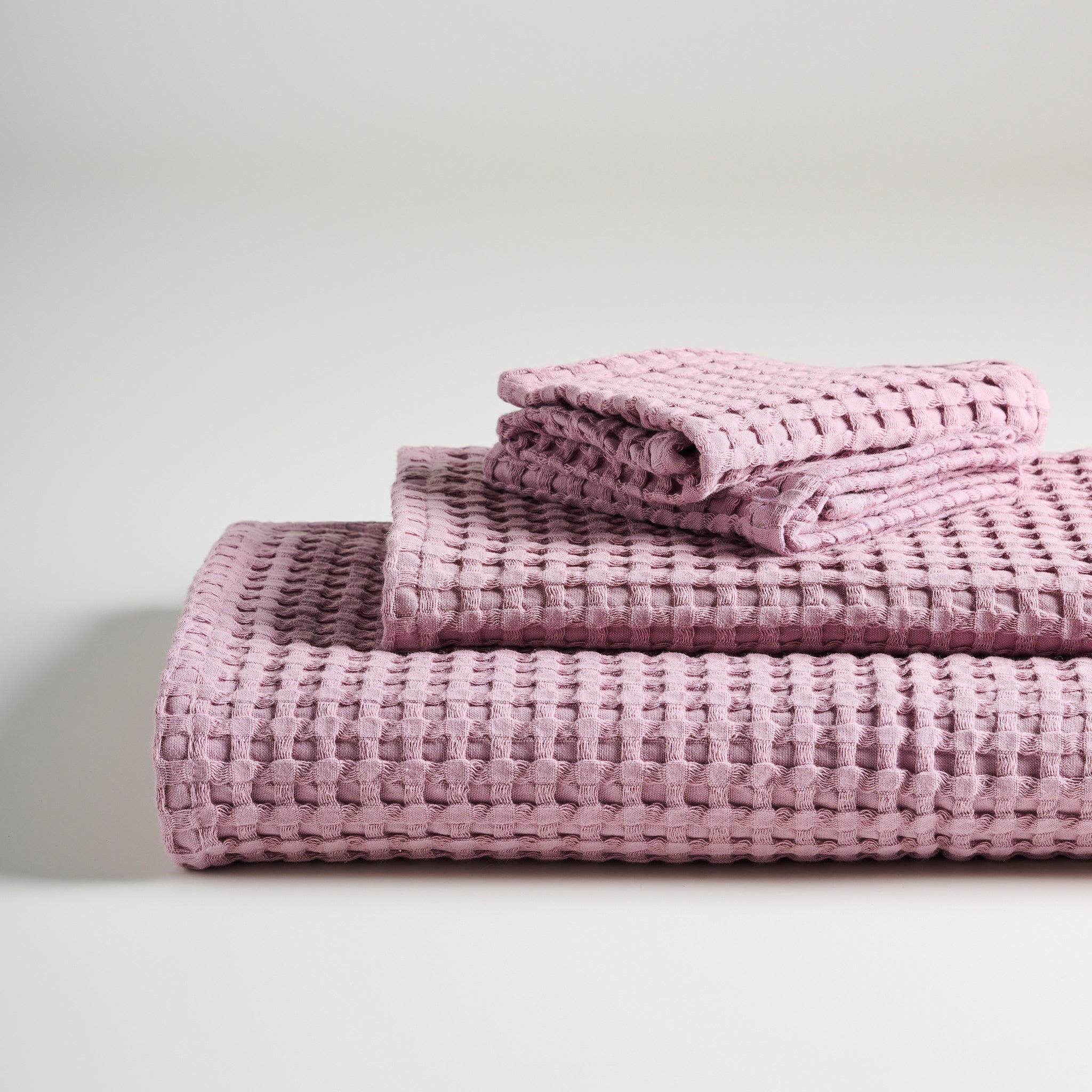 Chalk | Cotton | Waffle |Towel