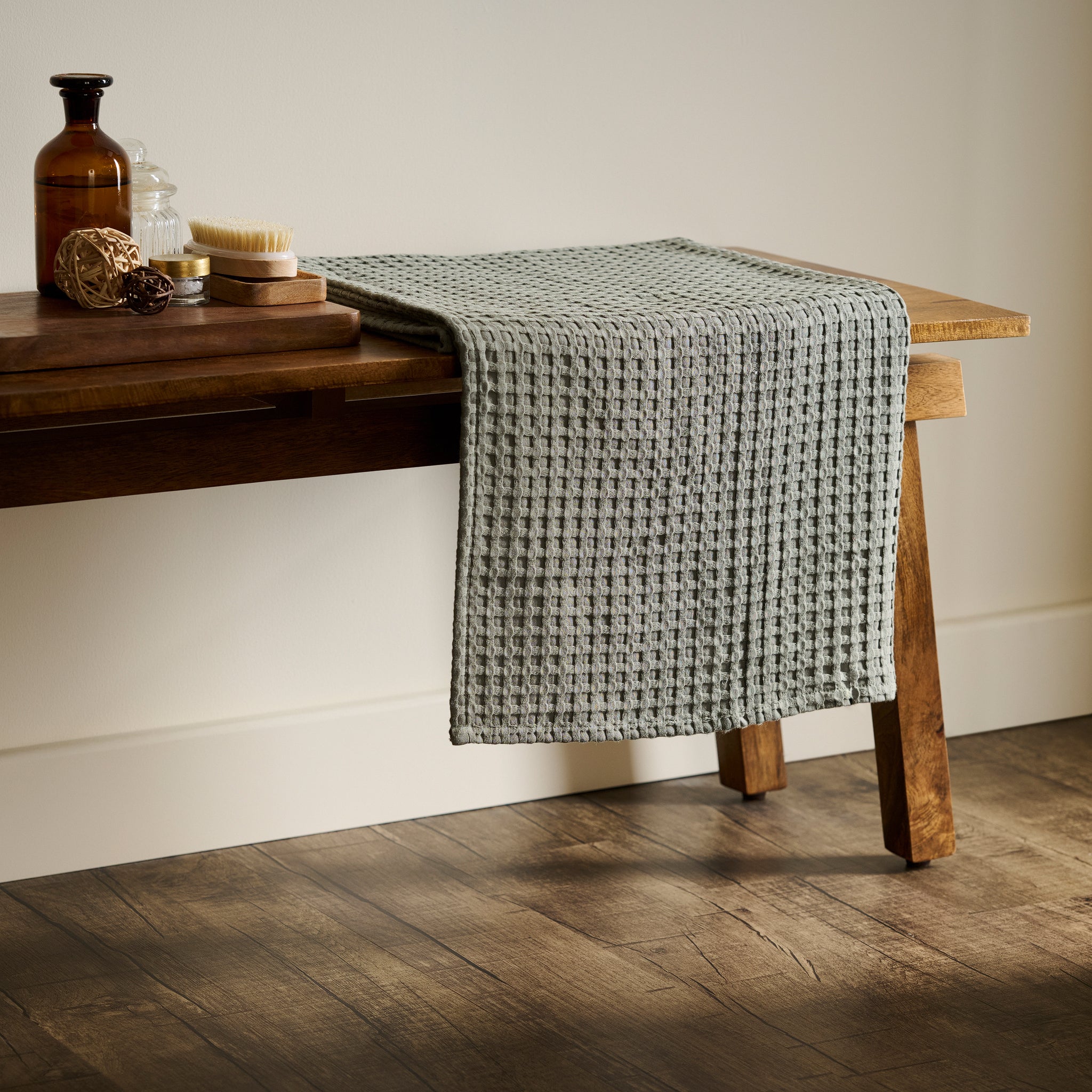 Mosaic | Cotton Bamboo | Waffle | Bath Towel