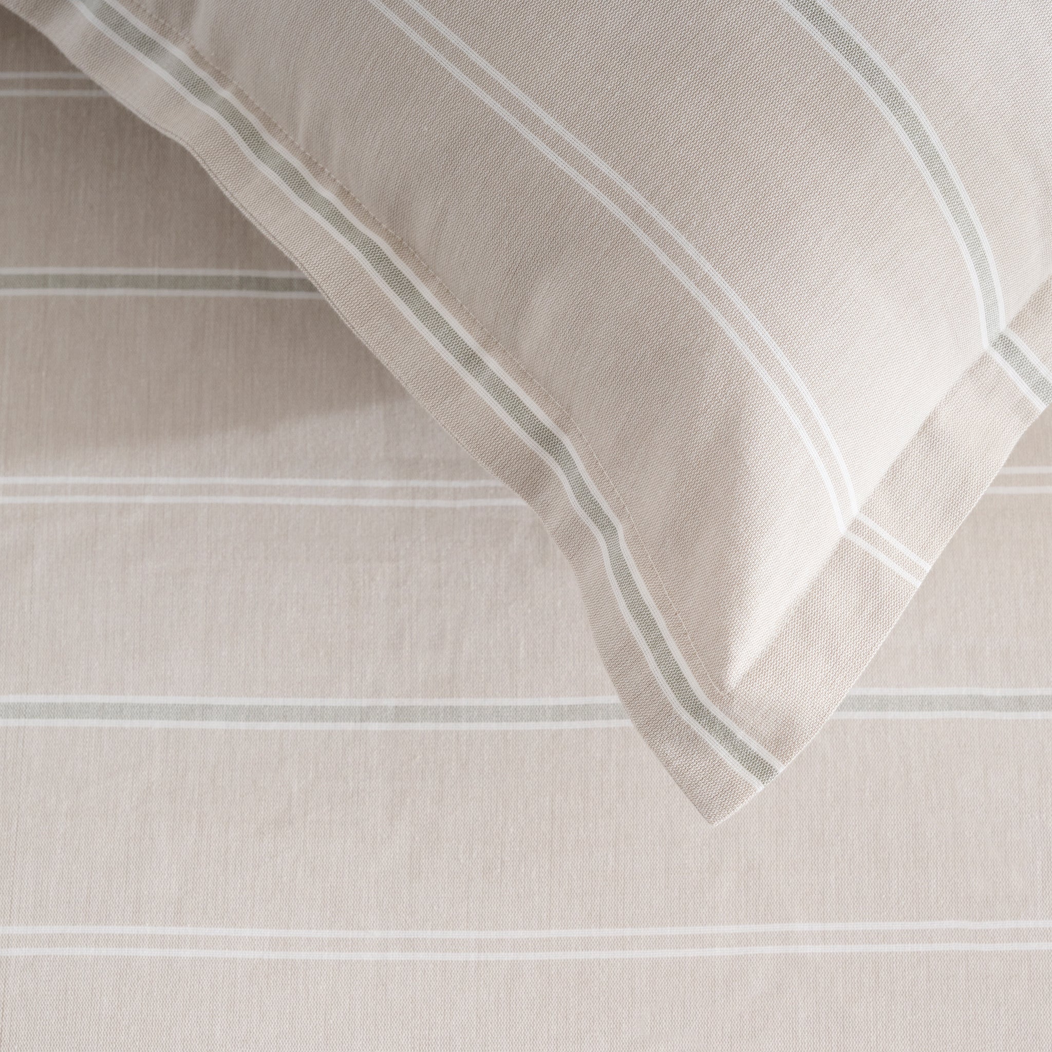 Sage Twinline | Cotton Bamboo | Chambray | Duvet Cover
