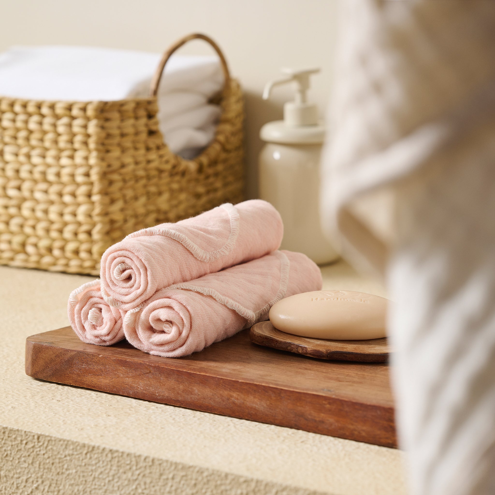 Trace | Cotton | Gauze | Bath Set