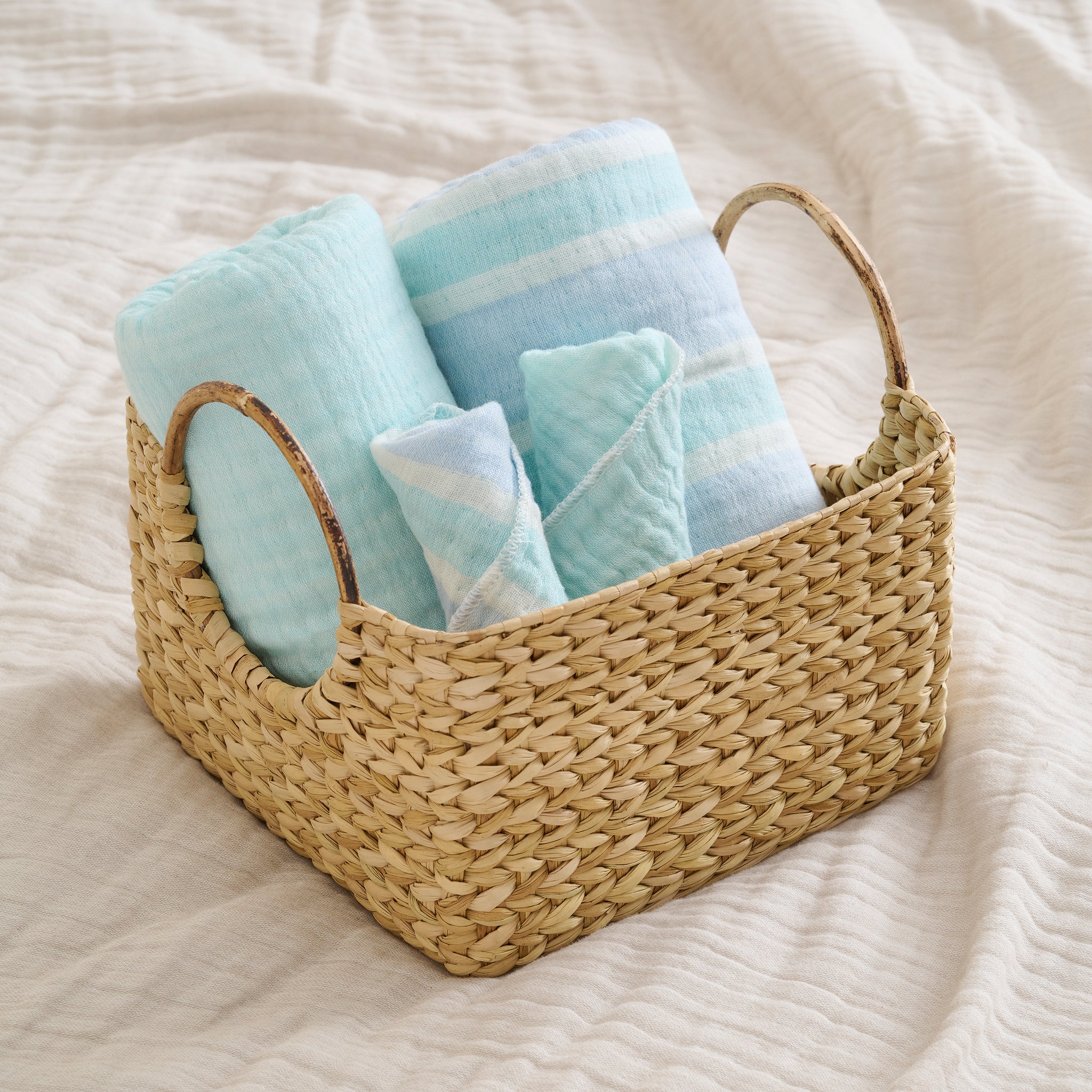 Candy Cane | Cotton Gauze | Bath Set