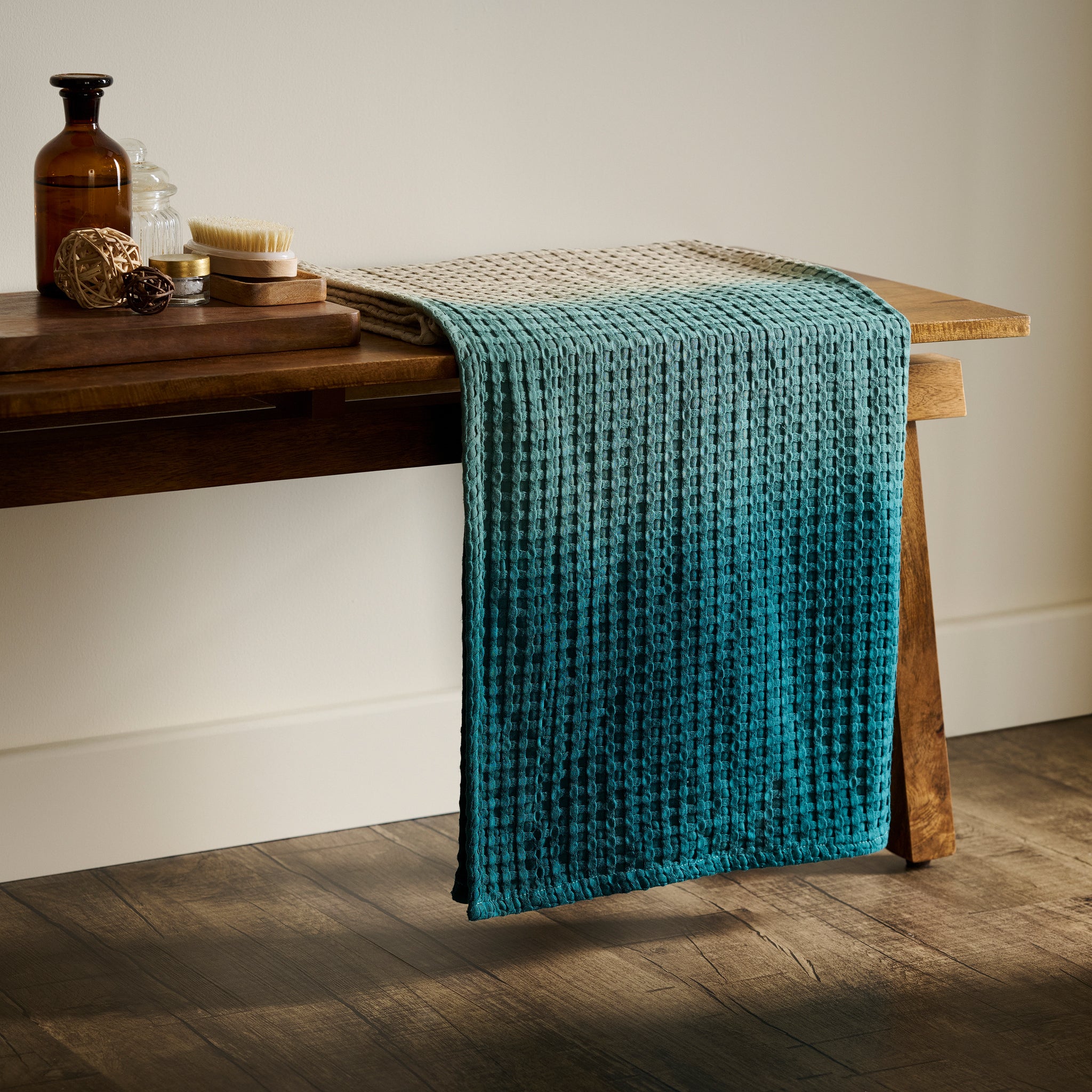 Colour Tide | Cotton Bamboo | Waffle | Bath Towel