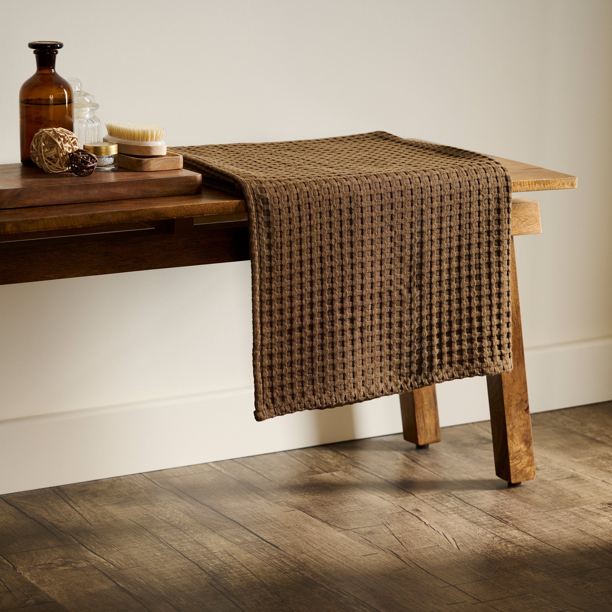 Mosaic | Cotton Bamboo | Waffle | Bath Towel