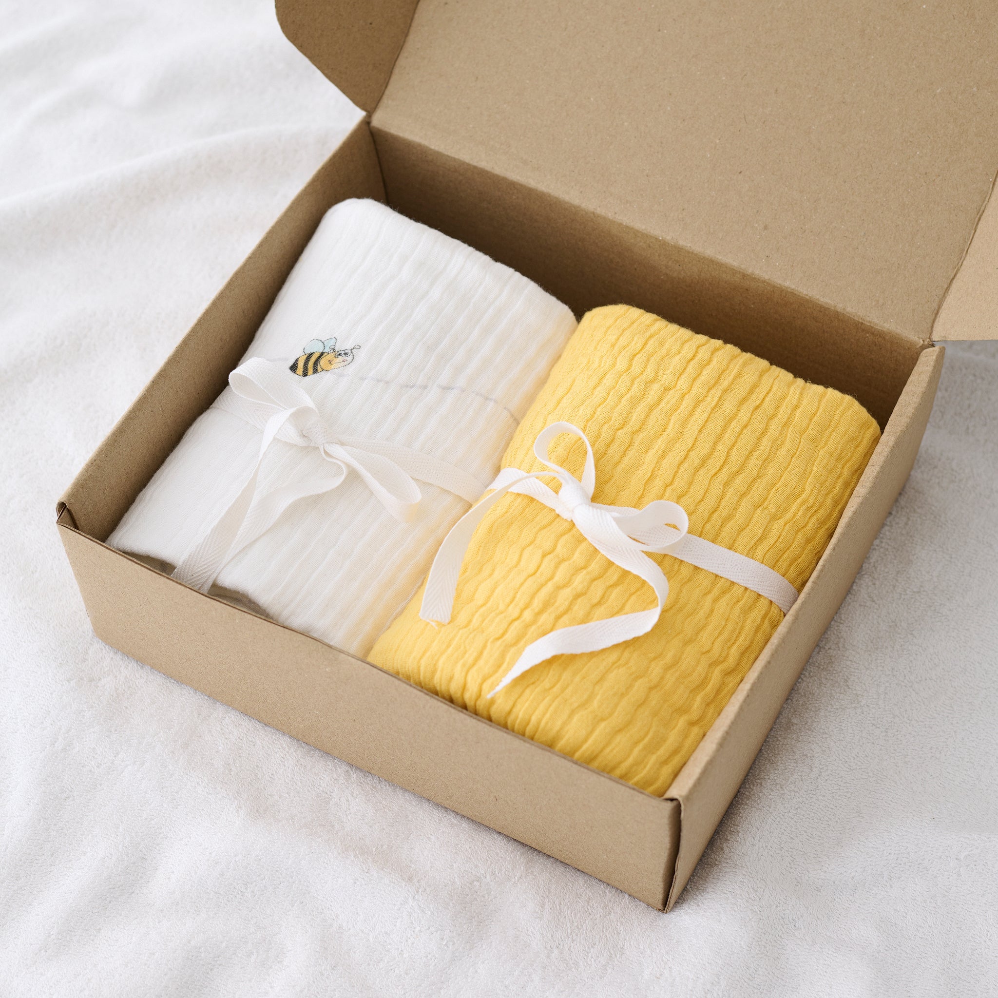 Little Bee | Cotton Gauze | Bath Set