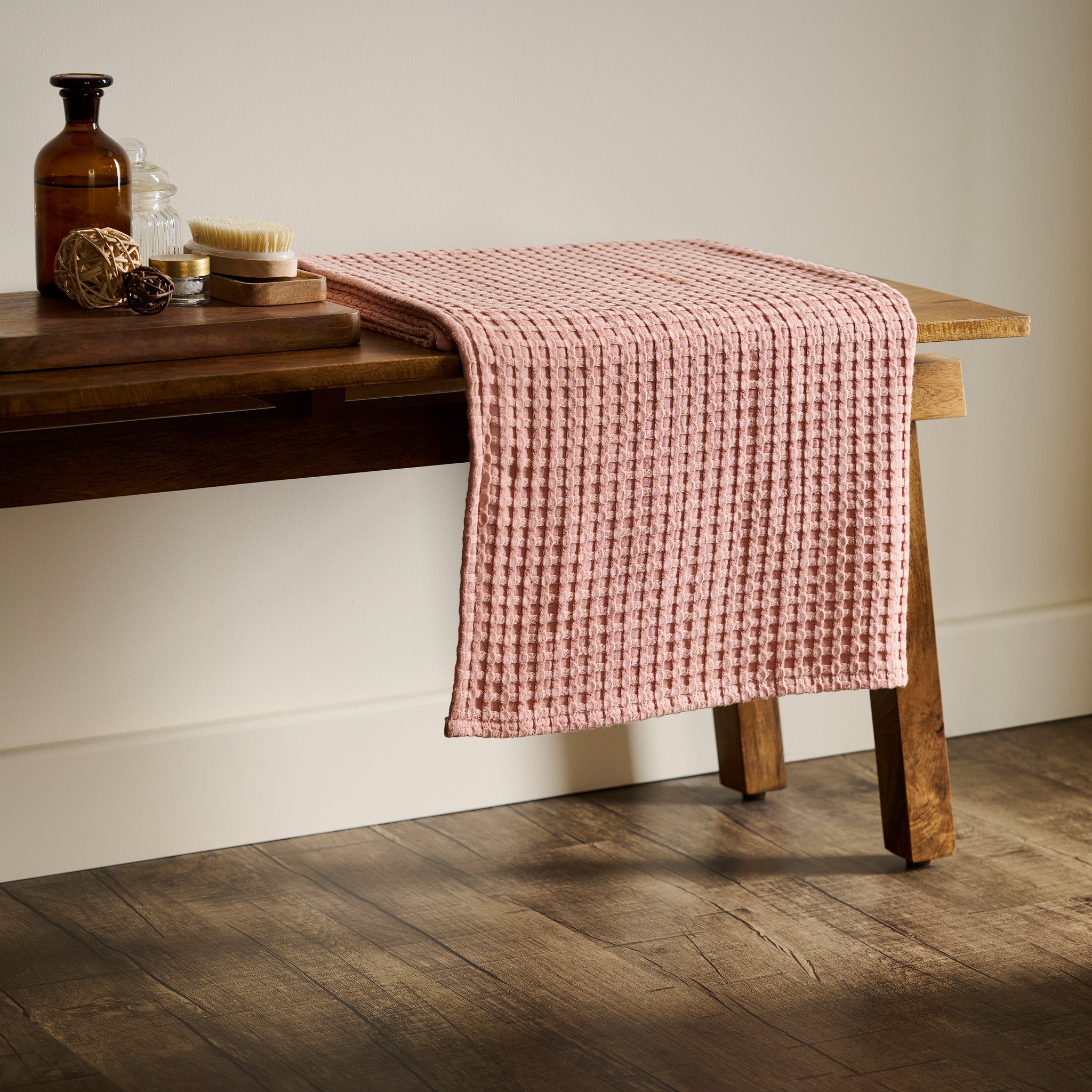 Mosaic | Cotton Bamboo | Waffle | Bath Towel