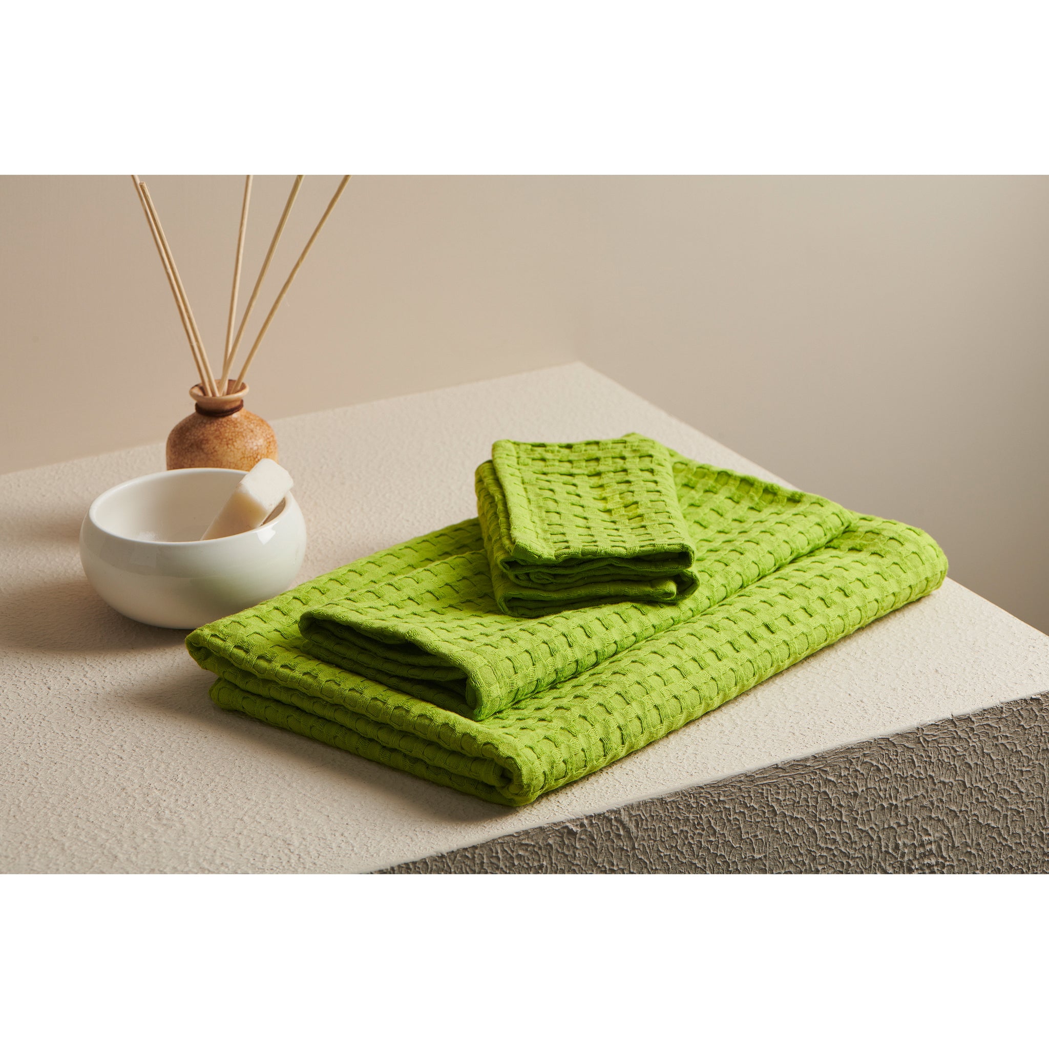 Pixel | Cotton | Waffle | Towel