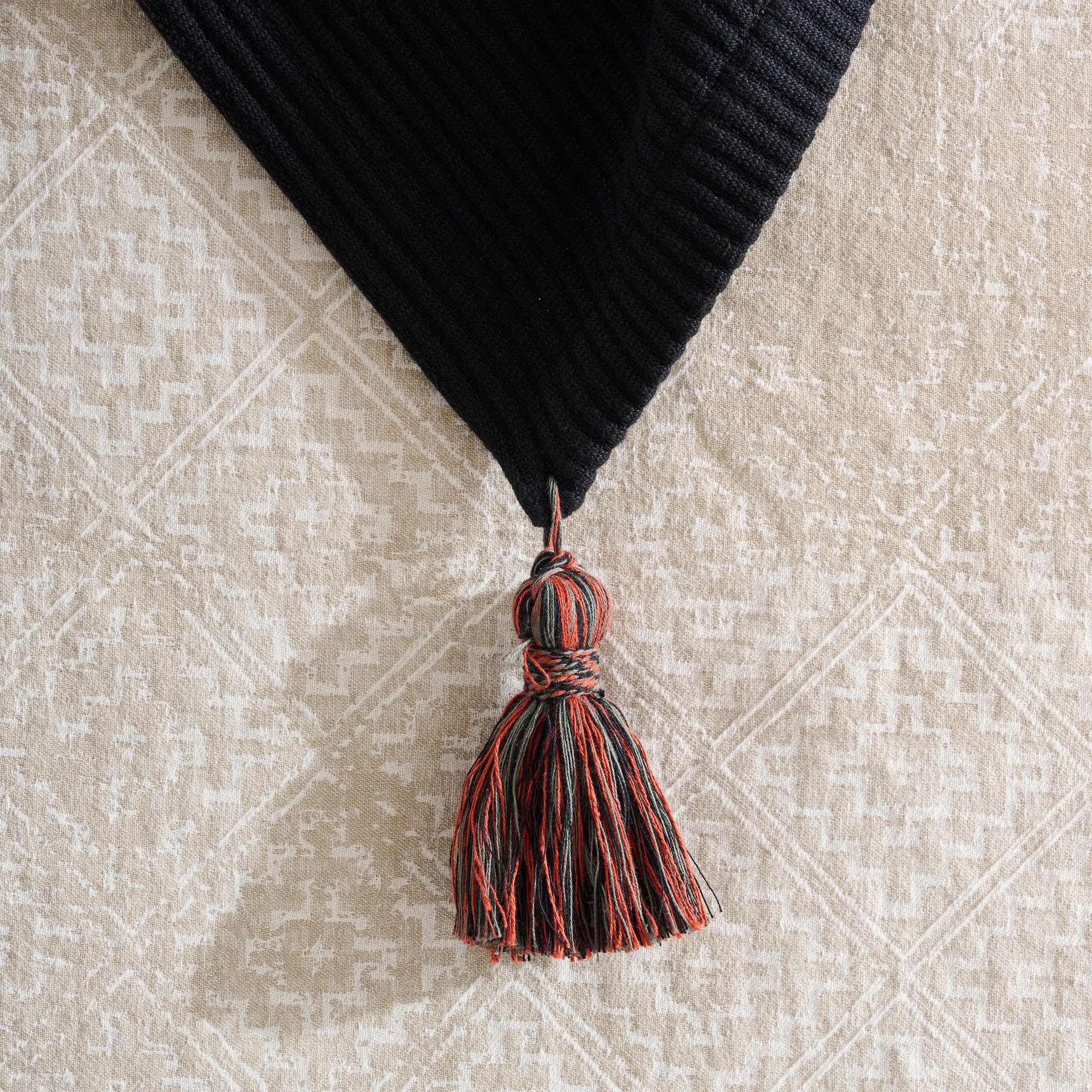 Pepper Plume | Cotton Bamboo | Cord Rib | Throw