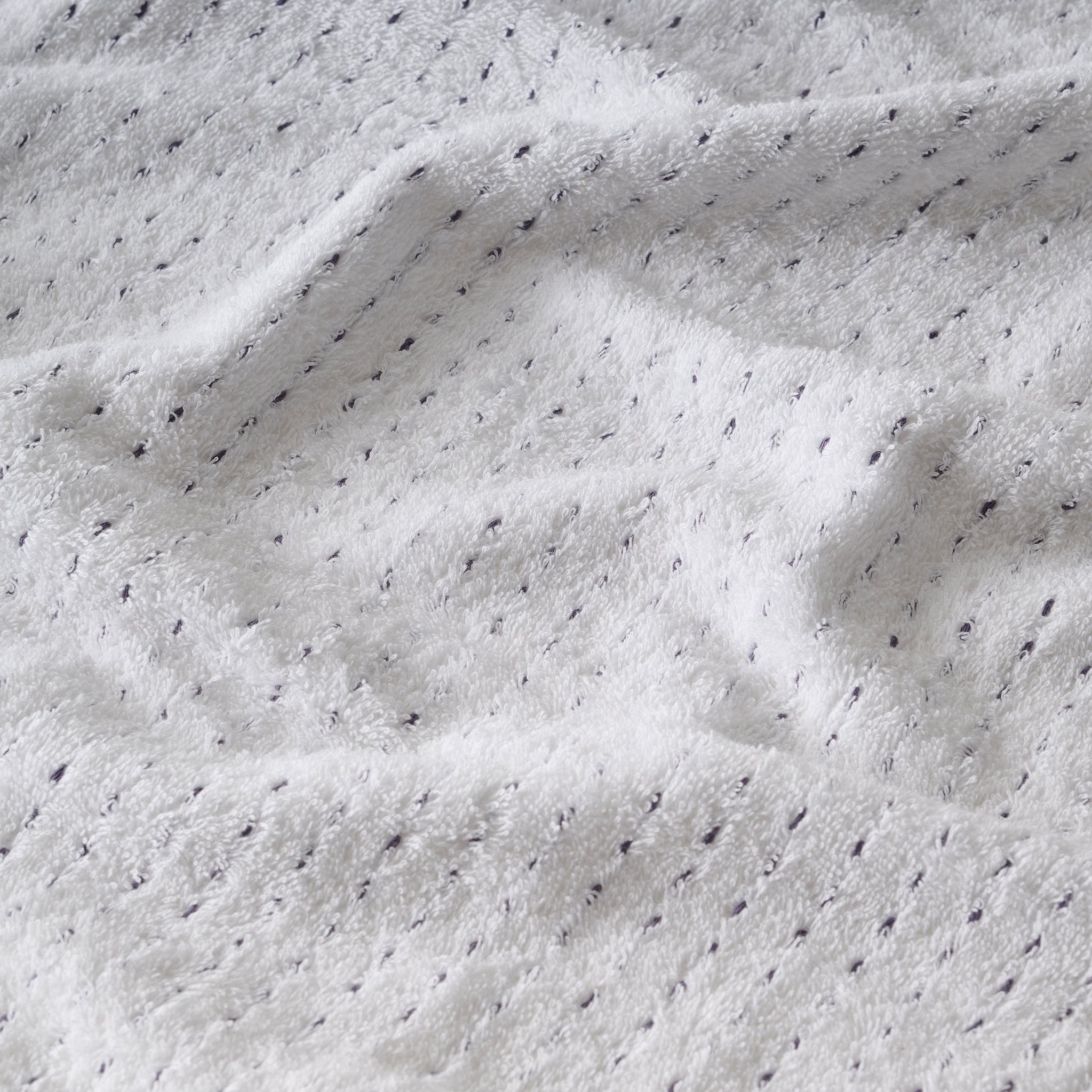 Drizzle | Cotton | Dobby Stripe Terry | Hand Towel