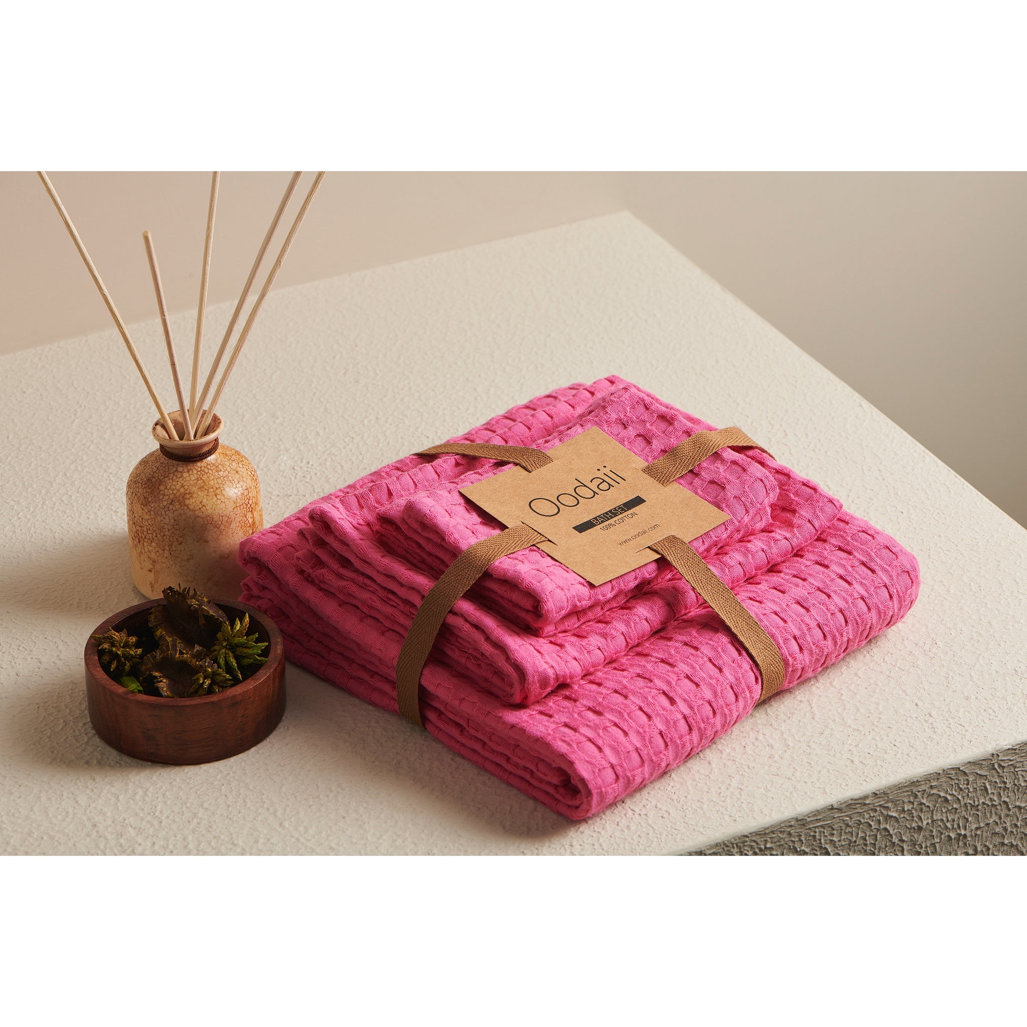 Pixel | Cotton | Waffle | Towel