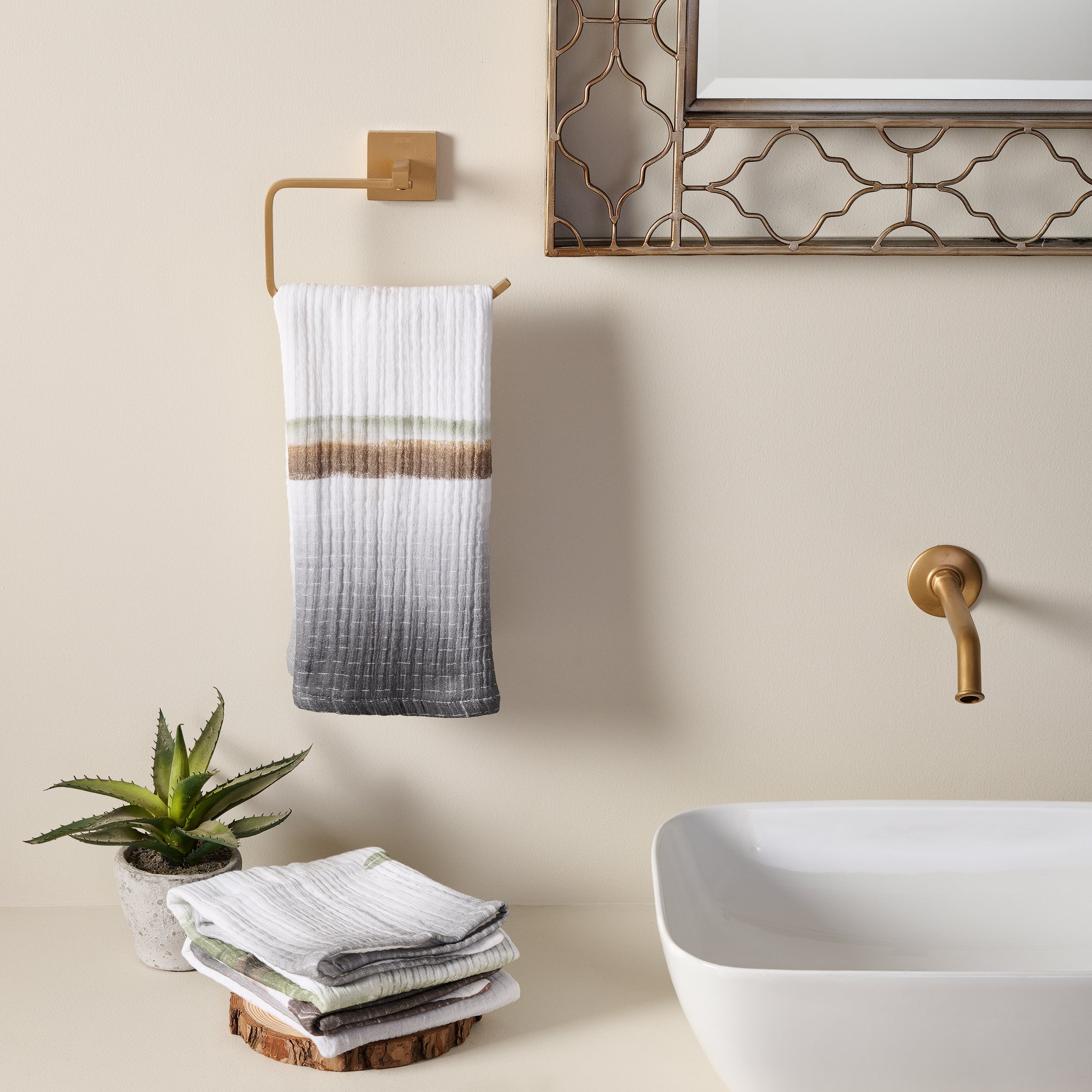 Savanna Rain | Cotton Gauze | Towel