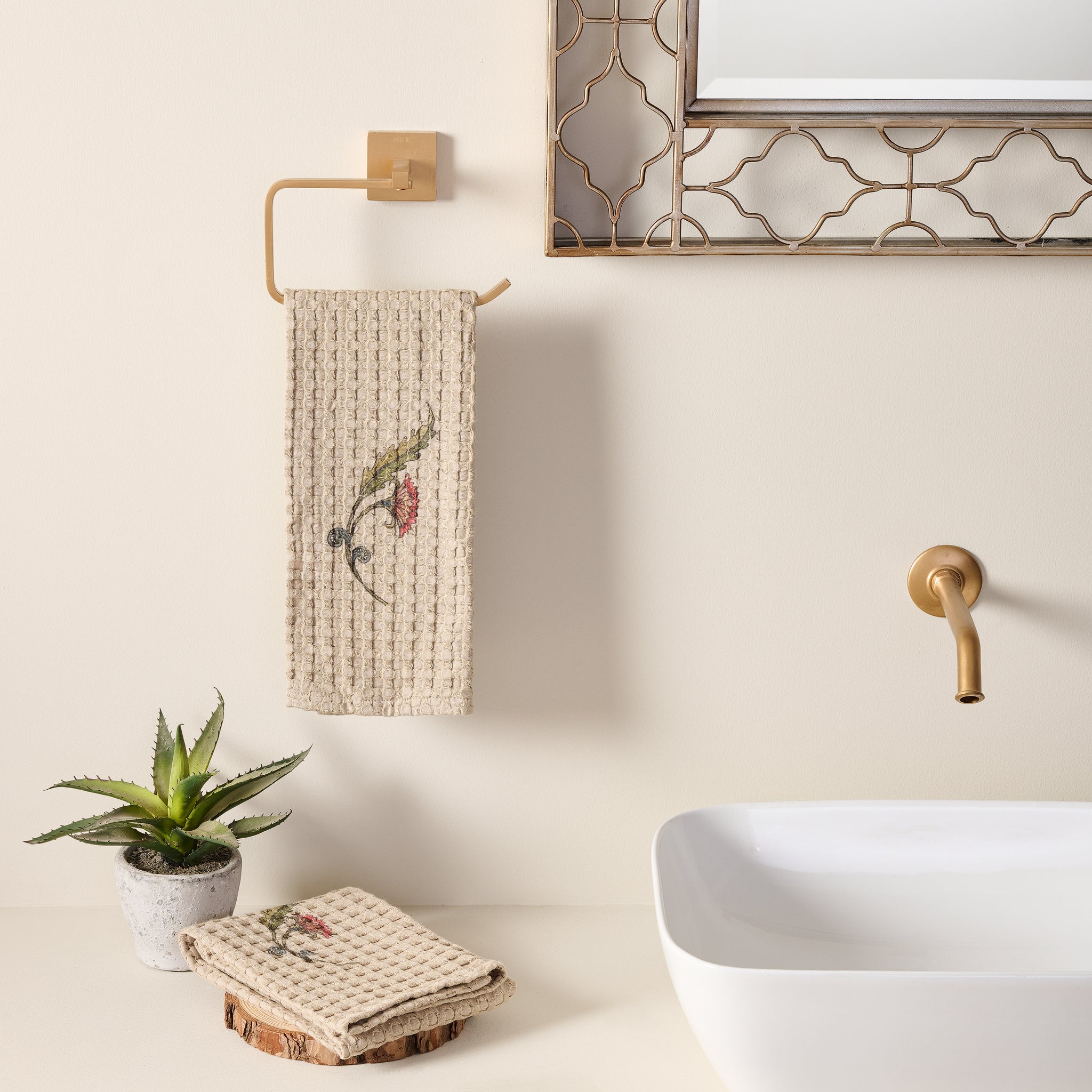 KALIKA | Cotton Bamboo | Waffle | Towel