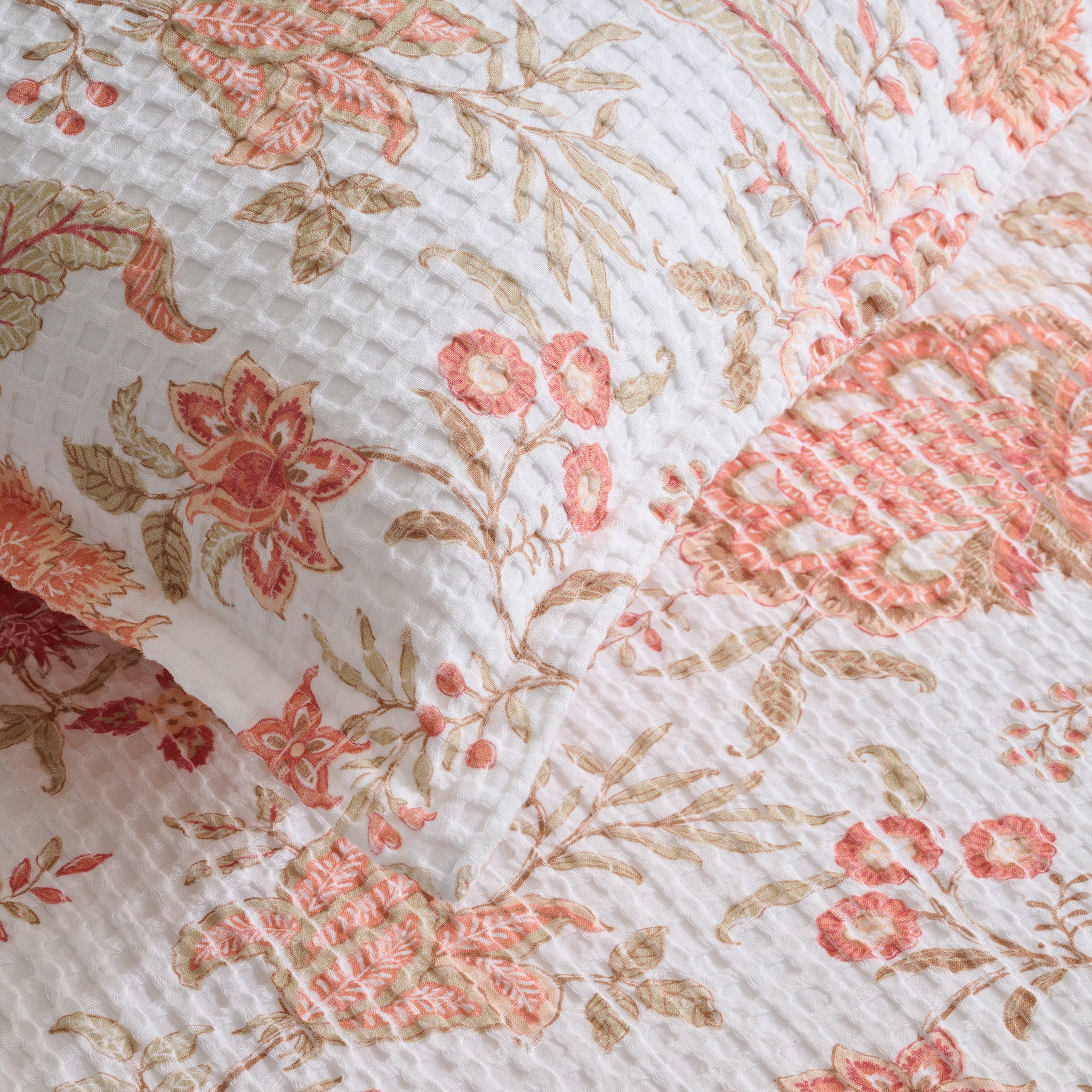 Garden Bed | Cotton | Waffle Printed | Comforter