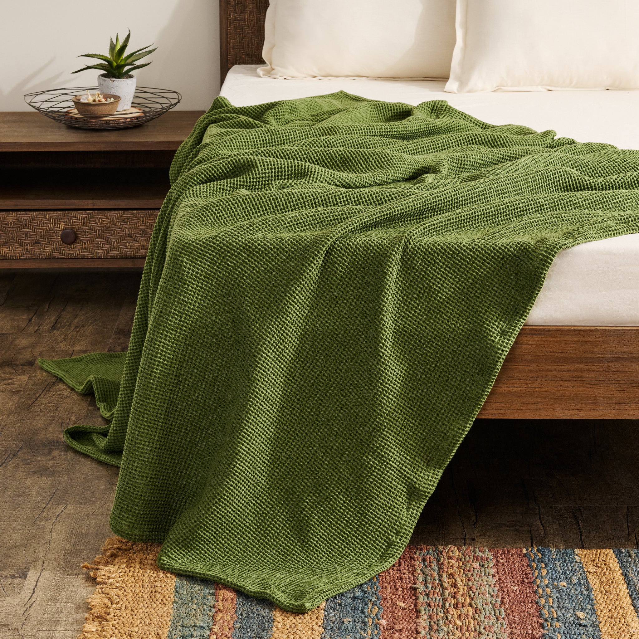 Soft Smock | Cotton | Waffle | Blanket