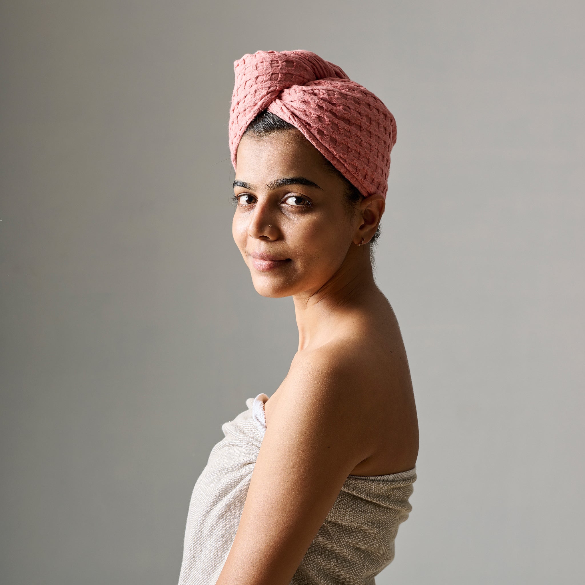 Tress Wrap | Cotton | Waffle | Hair Wrap