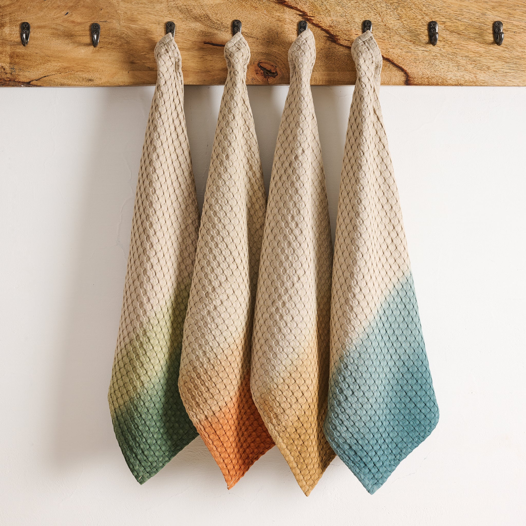 Dip Dye | Cotton Bamboo | Waffle | Hand Towel