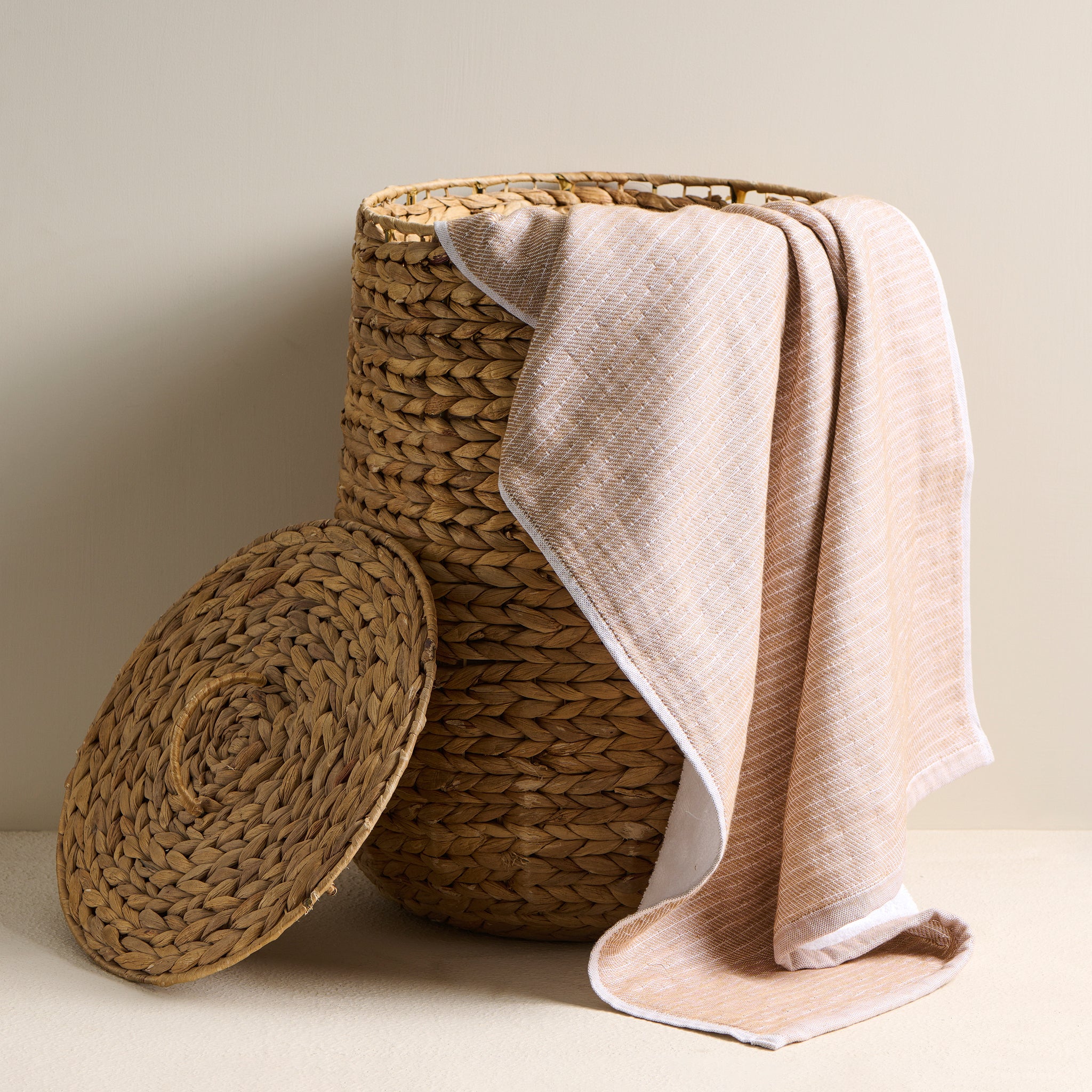Earth Stucco | Cotton Bamboo | Hammam Terry | Bath Towel