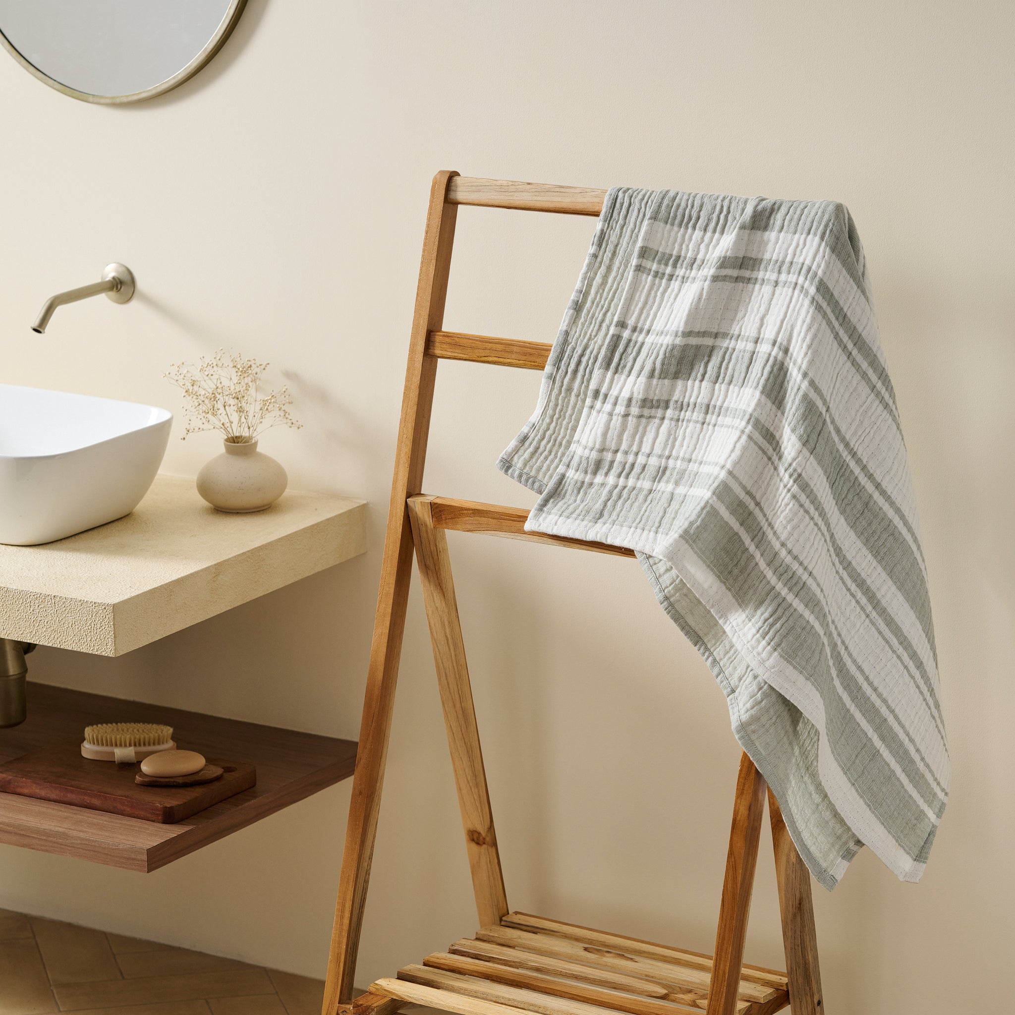Trace | Cotton | Gauze | Bath Towel