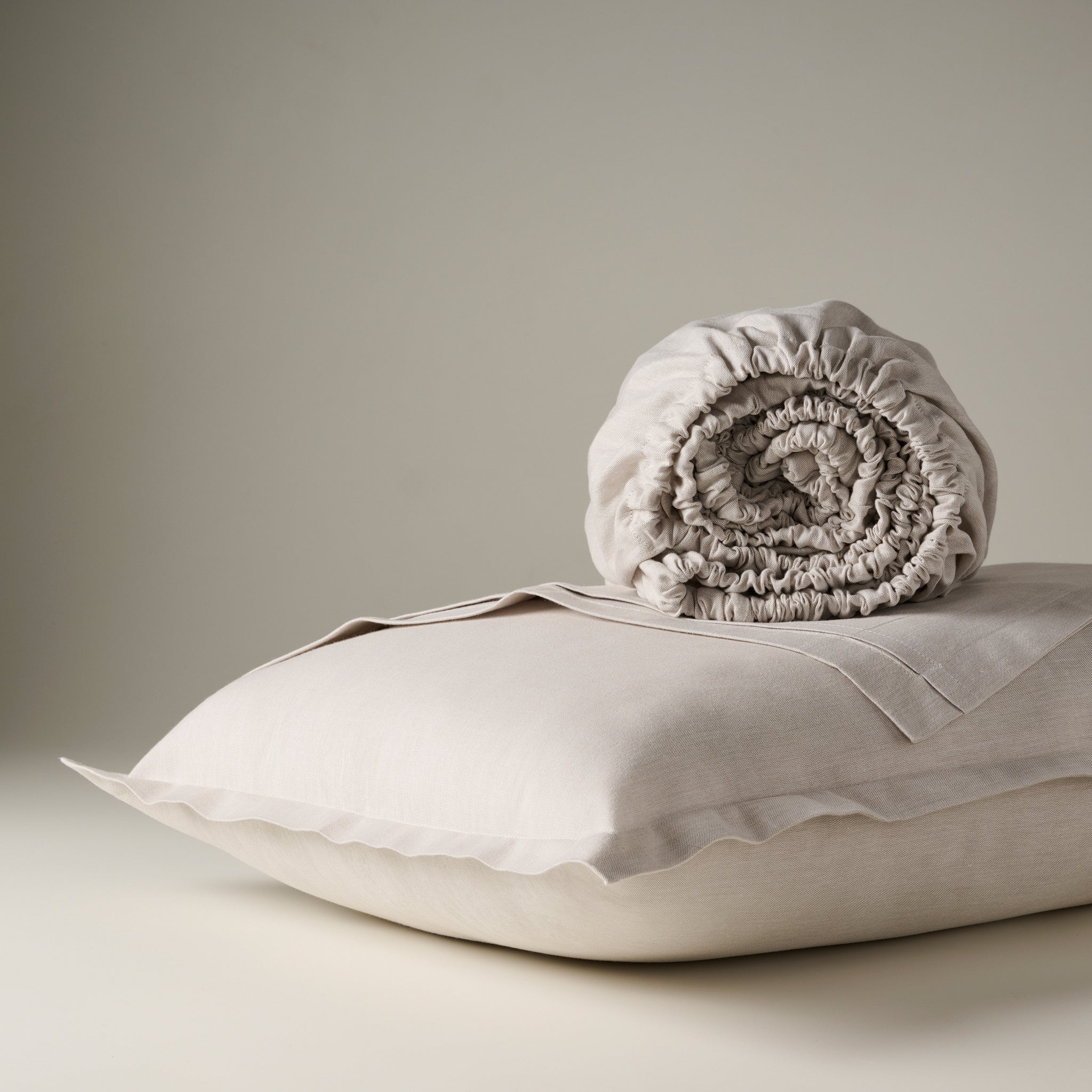 Feather | Cotton Bamboo | Chambray | Bedsheet