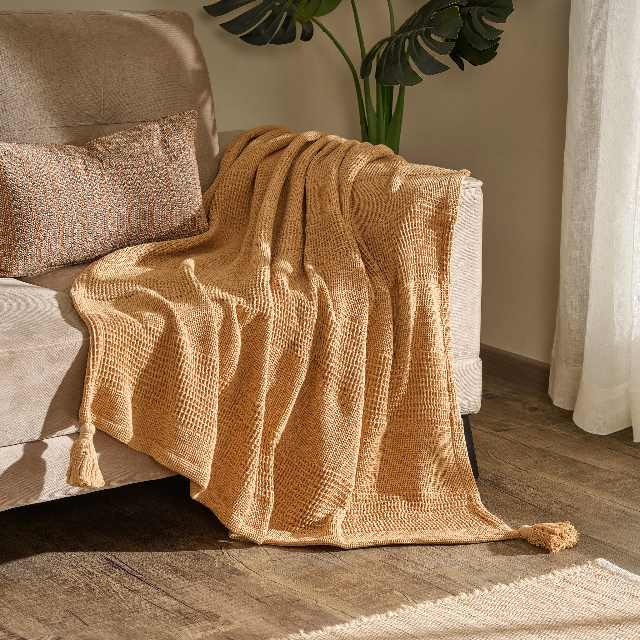 Layer Sponge | Cotton | Waffle | Throw