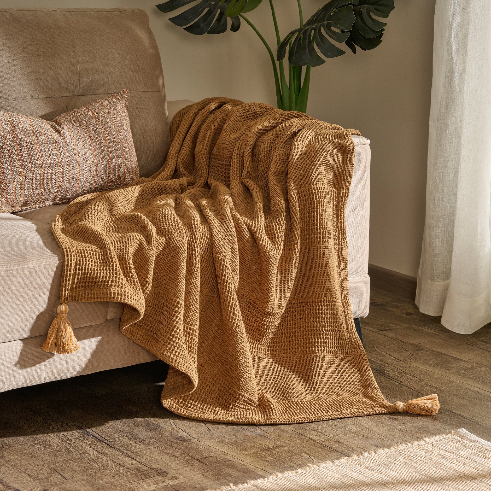 Layer Sponge | Cotton | Waffle | Throw