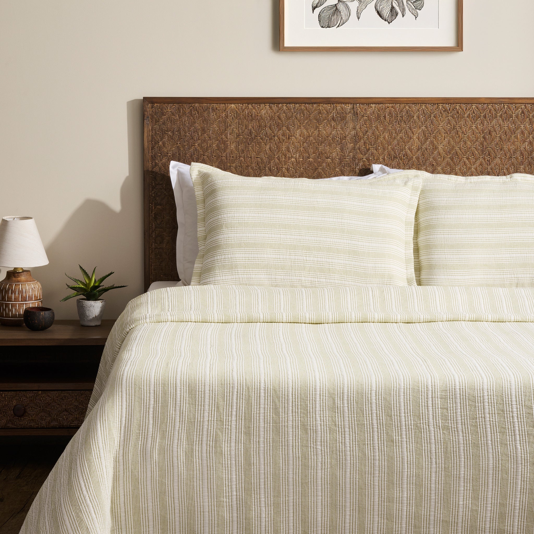 Pin Rib | Cotton | Bed Cover