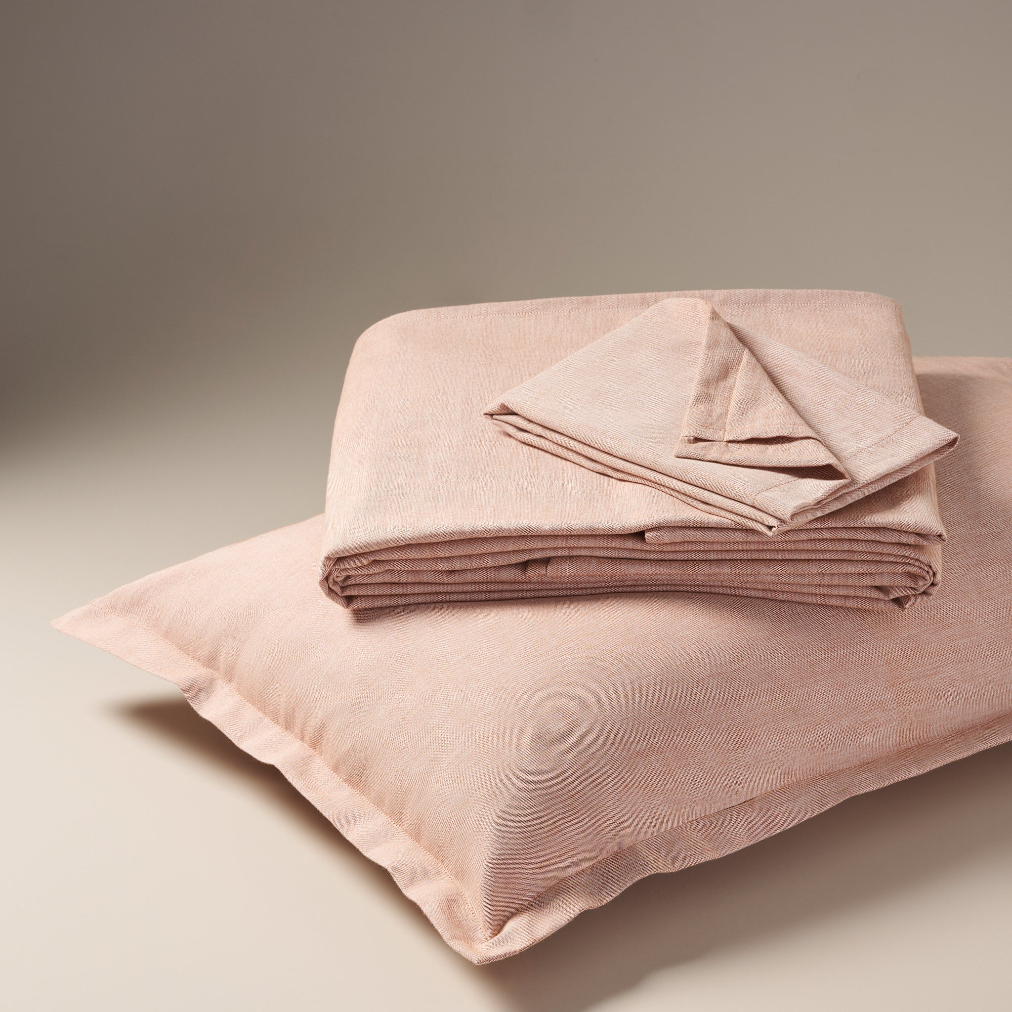 Berry | Cotton Bamboo | Chambray | Bedsheet